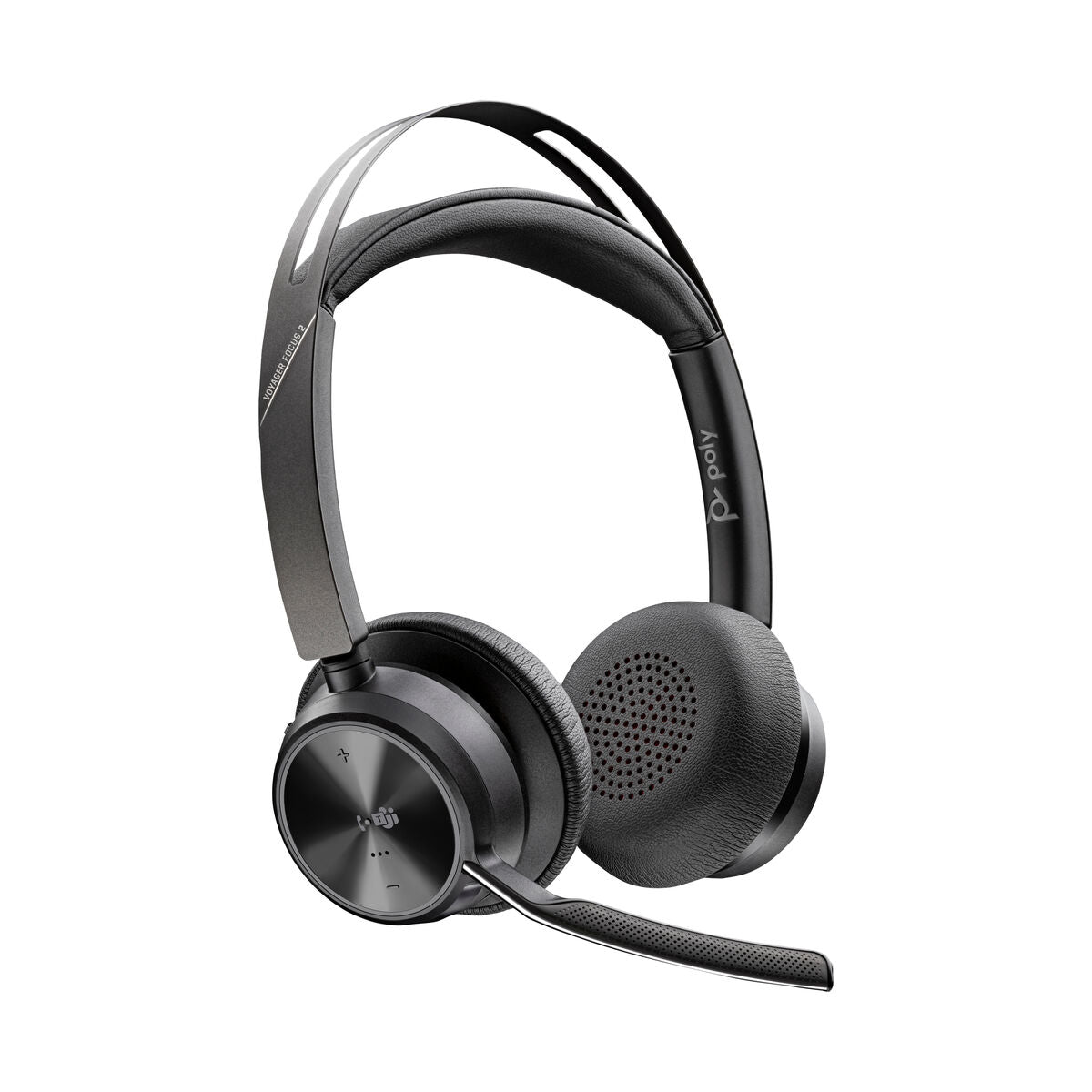 HP Poly Voyager Focus Avec fil &sans fil A la main Car/Home office Bluetooth Noir