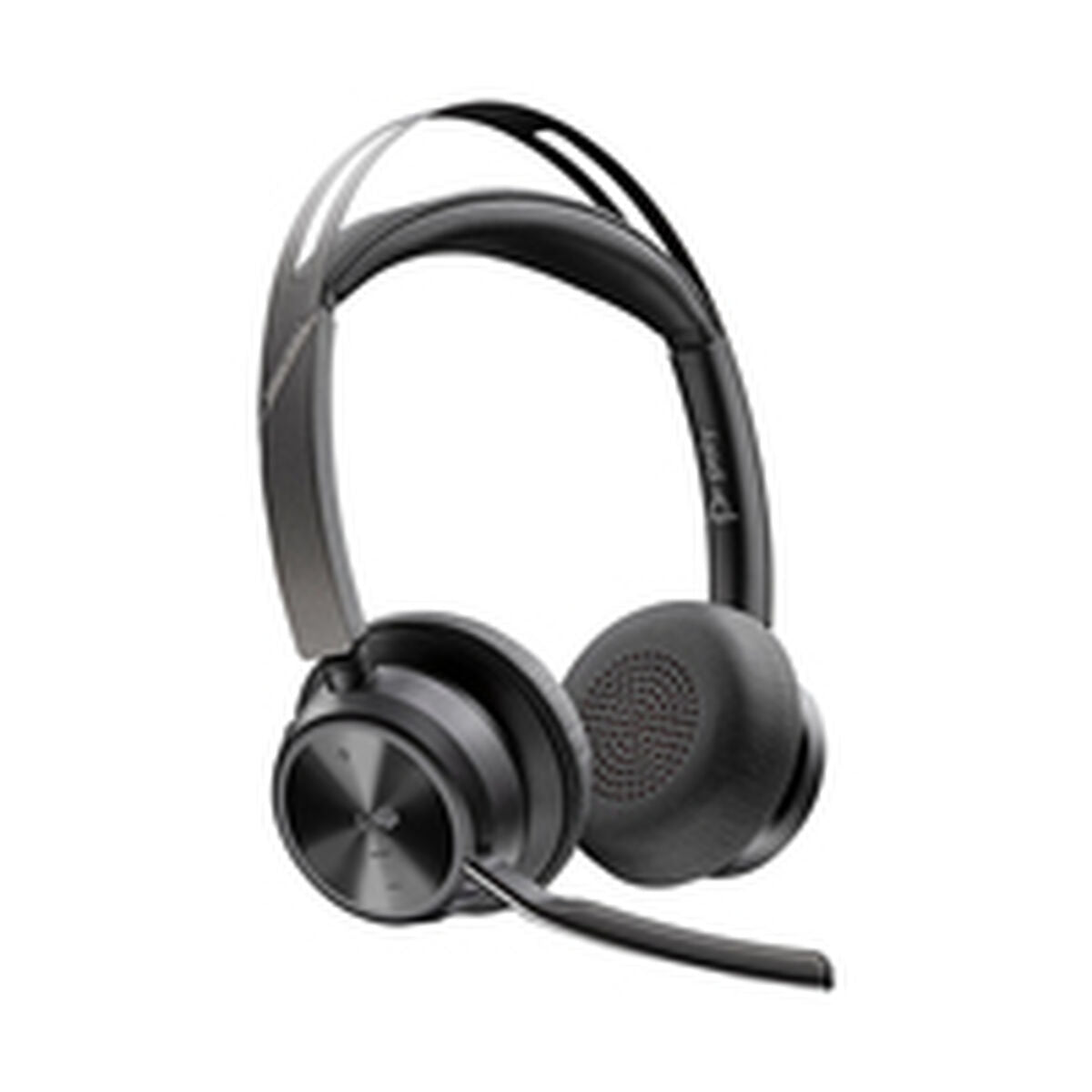 HP Poly Voyager Focus Avec fil &sans fil A la main Car/Home office Bluetooth Noir