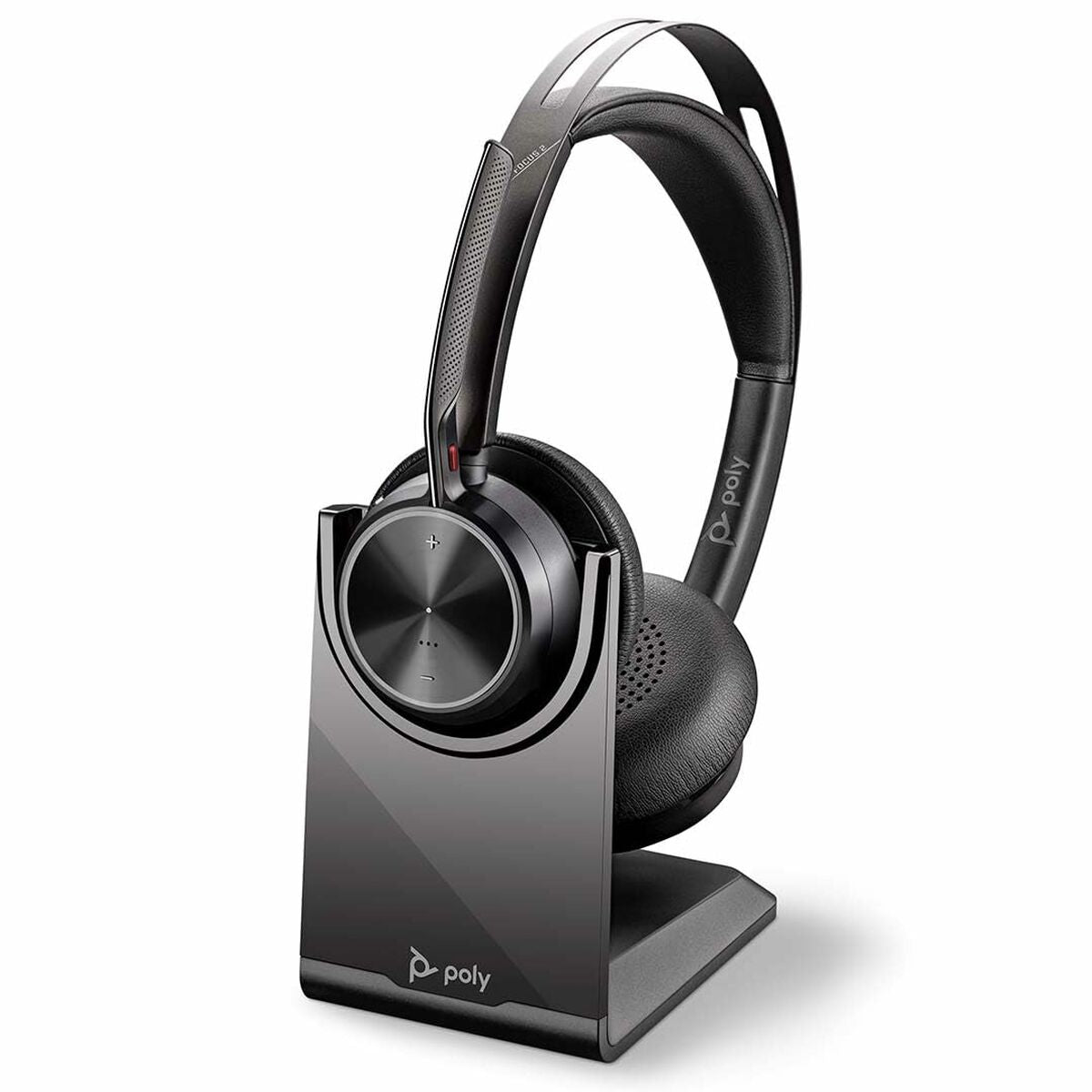 HP Poly Voyager Focus Avec fil &sans fil A la main Car/Home office Bluetooth Noir