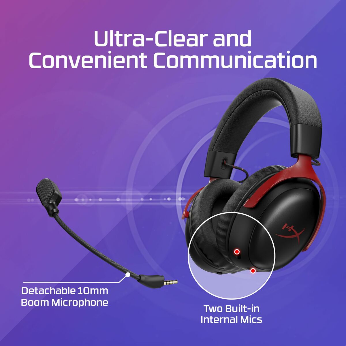 HyperX Cloud III S Wireless - Casque de jeu (Noir)