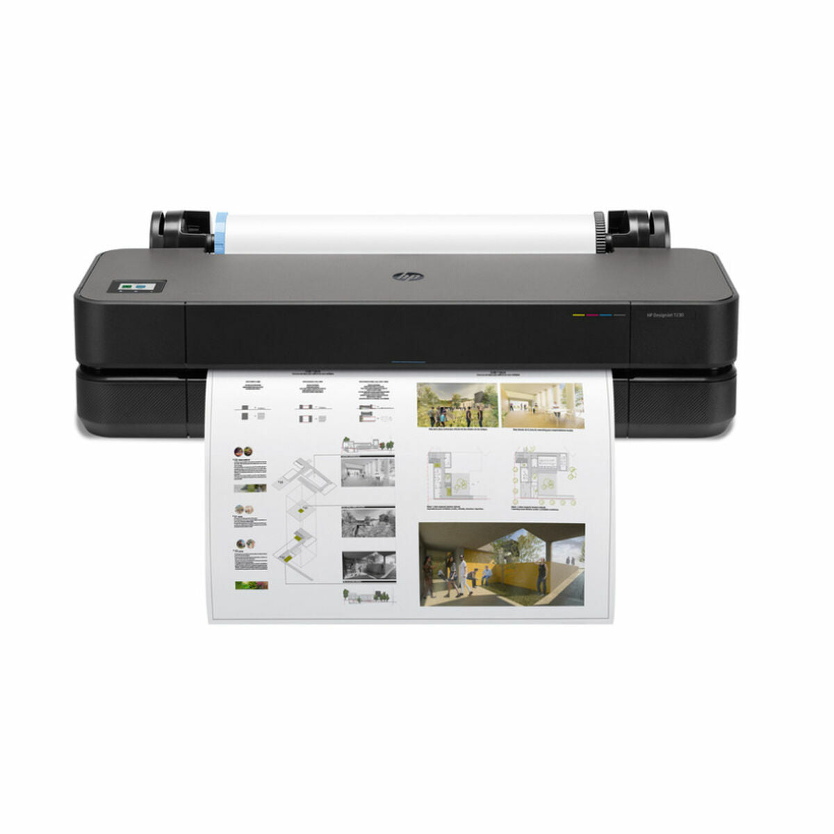 HP DesignJet T230 24p LFP 2025 Colour Ink-Jet A1 ANSI D 2400x1200dpi 0.58 min/page USB LAN Wi-Fi