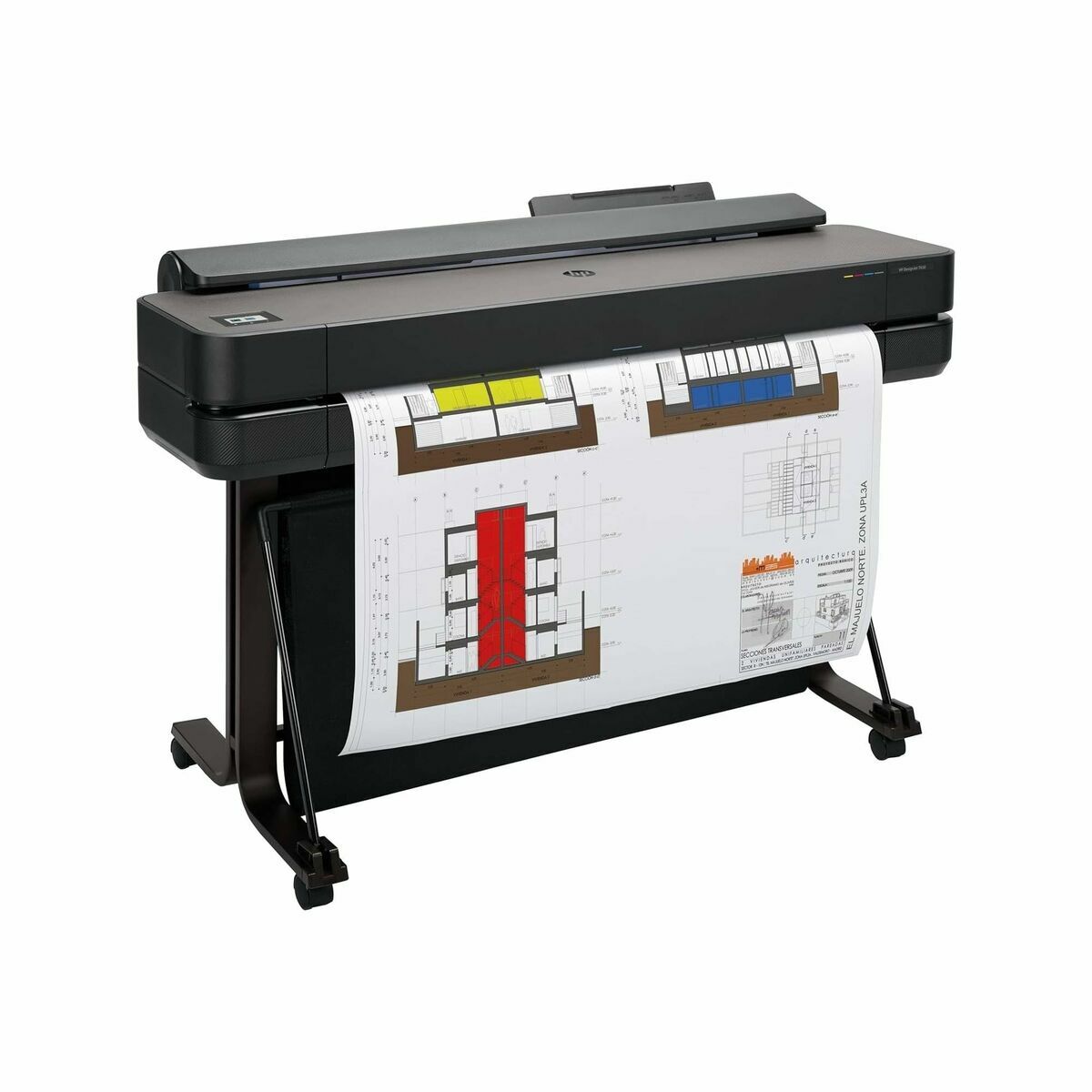 HP DesignJet T630 36p LFP 2025 Colour Ink-Jet A0 ANSI D Roll 91.4cmx45.7 m 2400x1200dpi 0.5 min/page USB LAN Wi-Fi