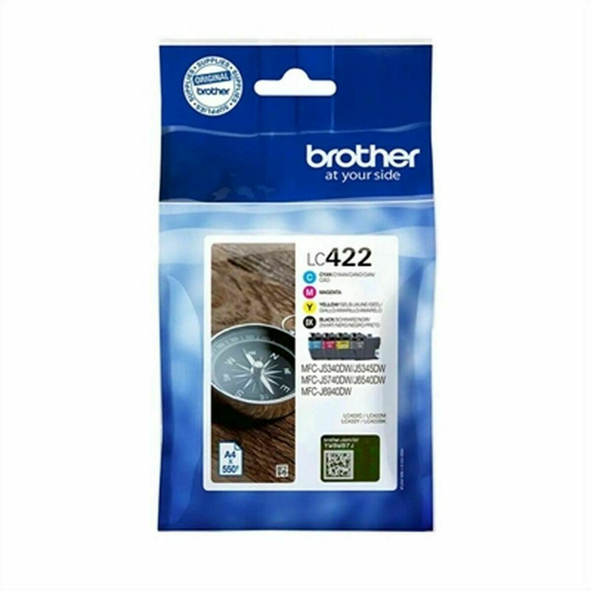 BROTHER LC422VAL Ink Cartridge For BH19M/B Compatible with MFC-J5340DW MFC-J5740DW MFC-J6540DW MFC-J6940DW 550/550 pages