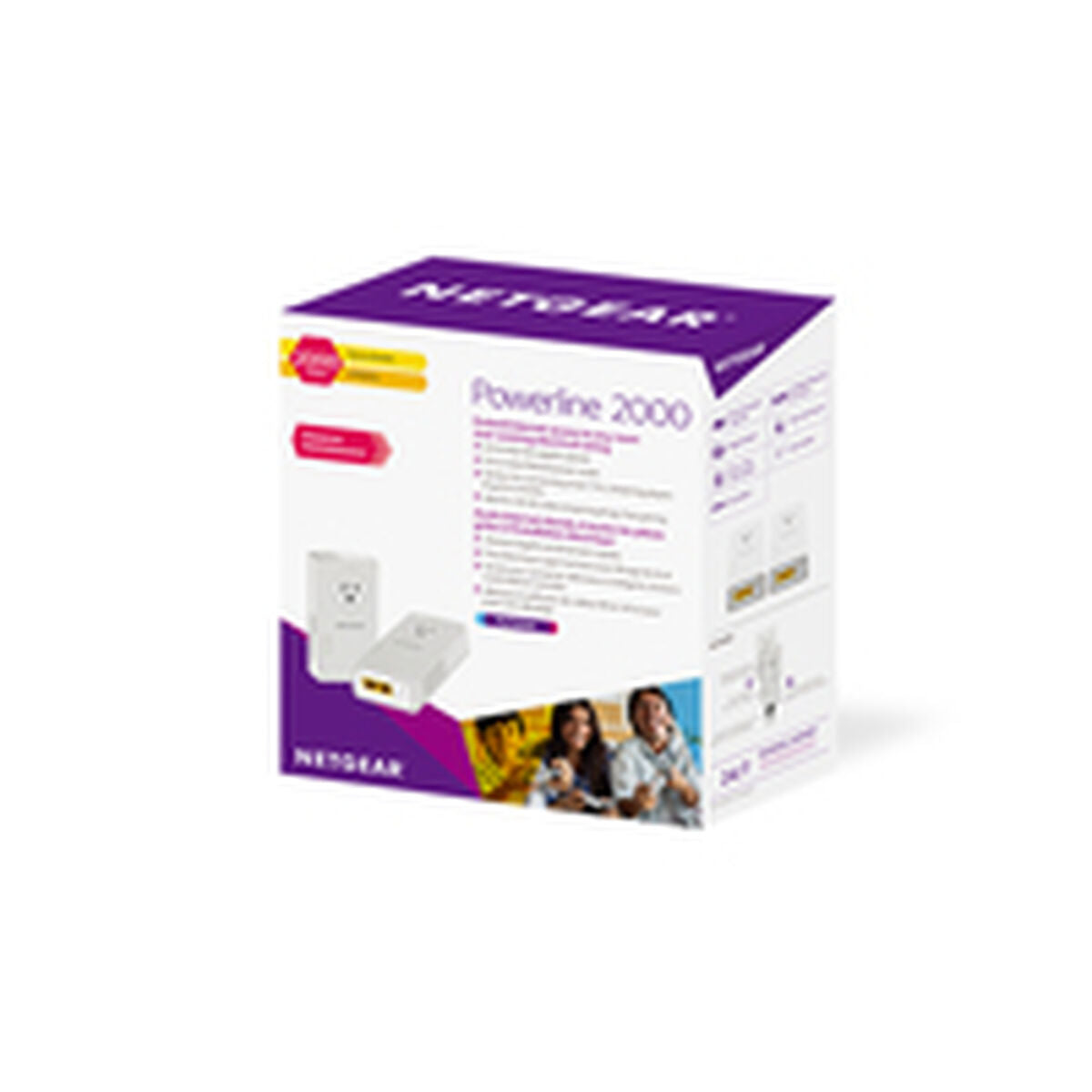 Powerline Adapter/2x 1-Port 1000Mbps