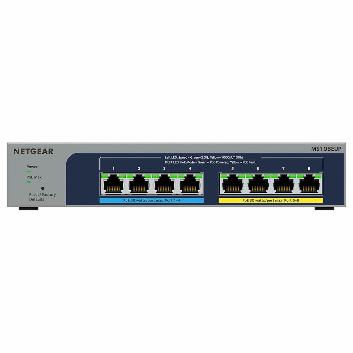 8PT POE++MULTIGIG SMART SWCH
