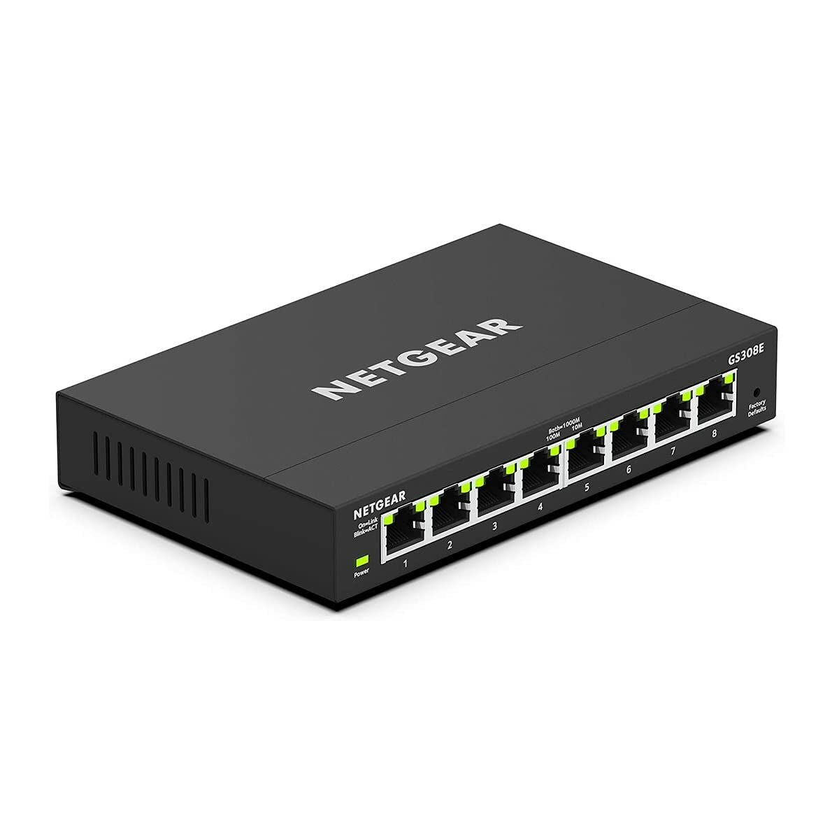 NETGEAR 8Port Gigabit Plus Switch GS308E