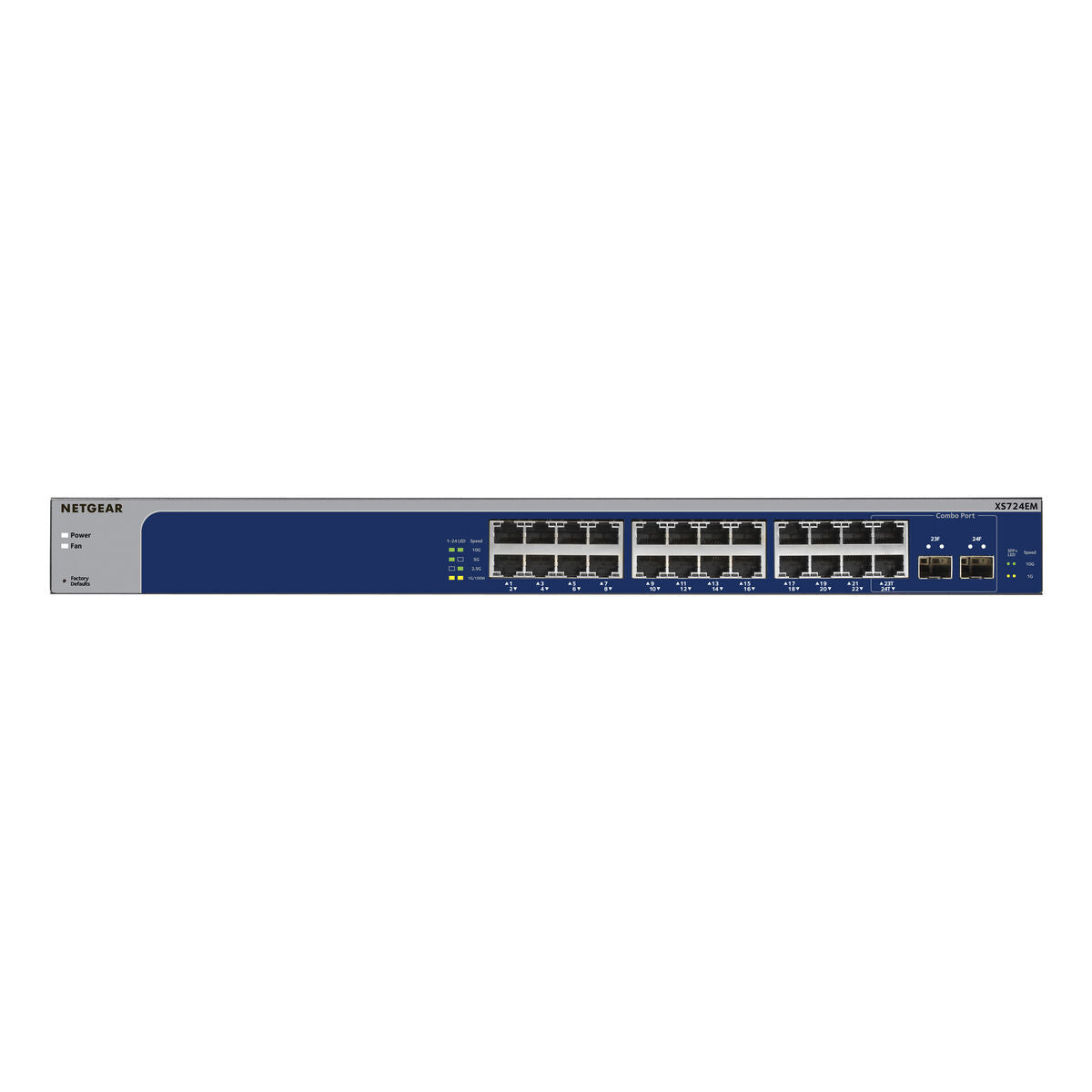 NETGEAR 24PT 10G/MULTI-GIG EASY SMART SWITCH