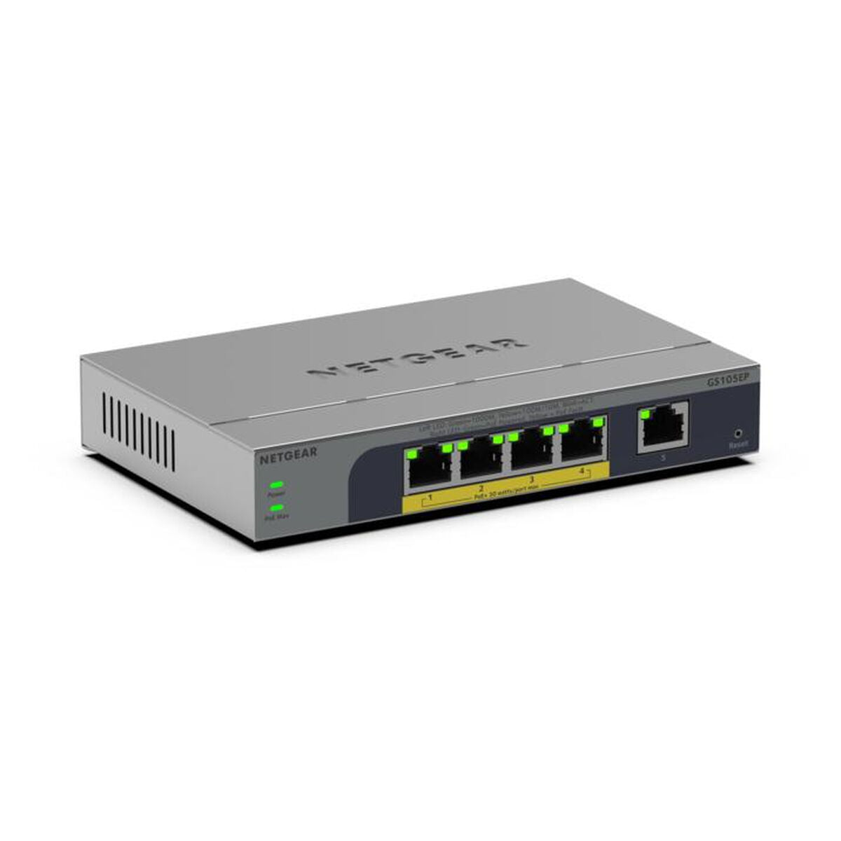 NETGEAR 5PT GB PLUS SWICH W/ POE+ GS105EP