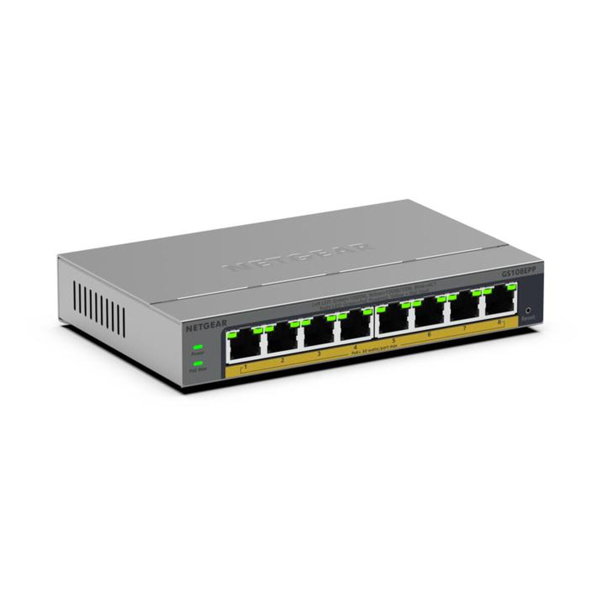 NETGEAR 8PT GB PLUS SWICH W/ POE+ GS108EPP