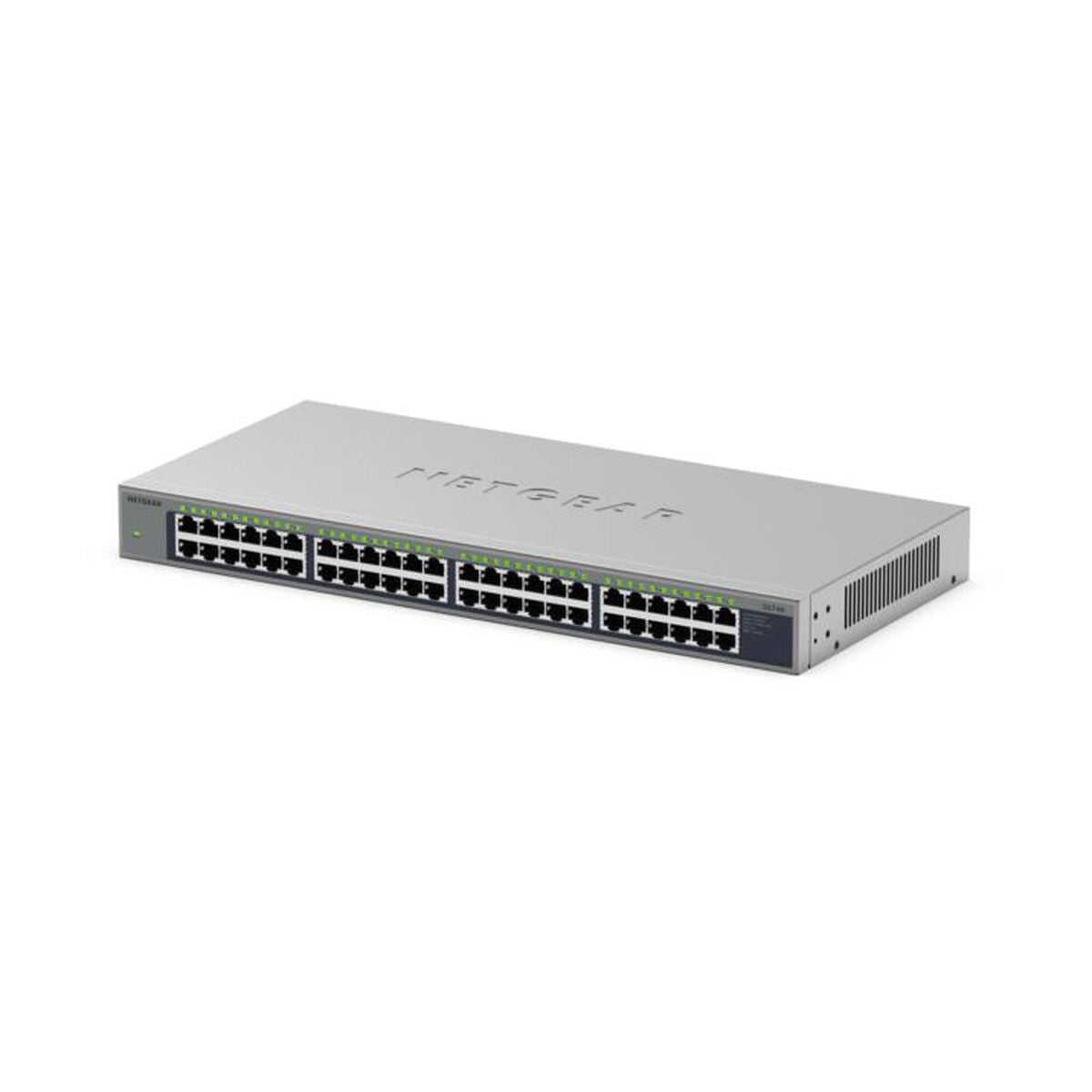 NETGEAR 48PT GIGE UNMANAGED RACKMOUNT SWICH GS748