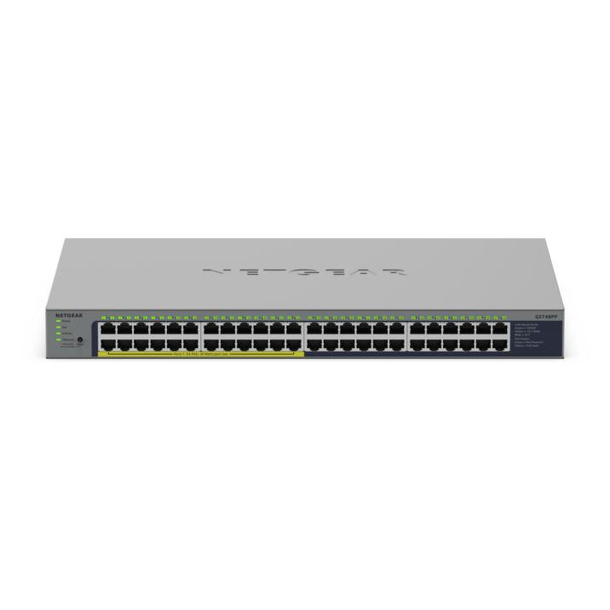 NETGEAR 48PT GIGE UNMANAGED SWICH W/POE+ GS748PP