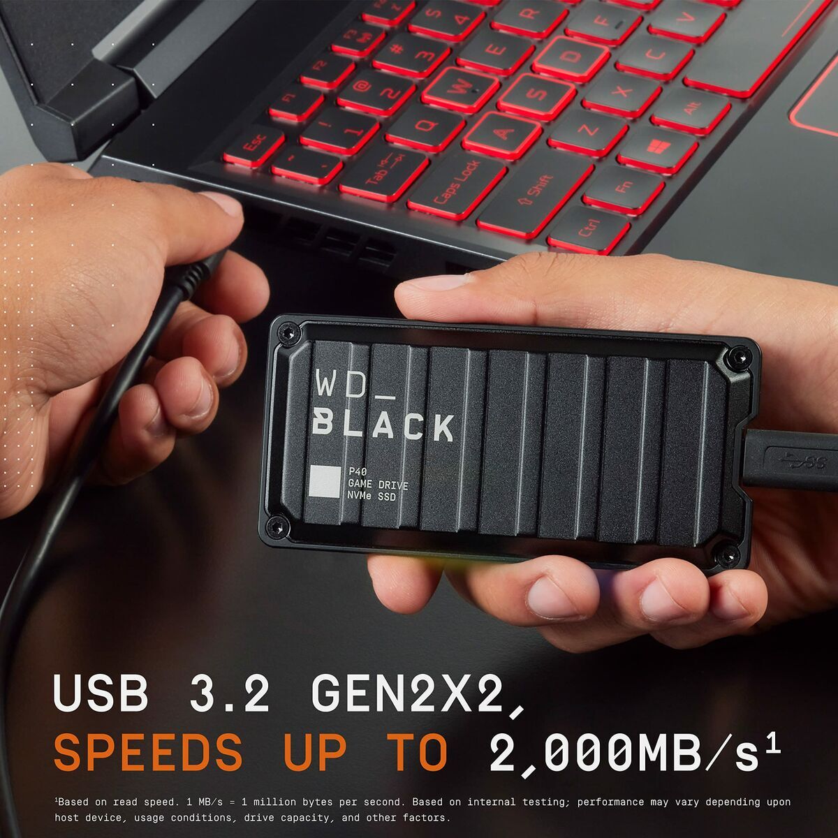 WD Black P40 Game Drive SSD 2TB