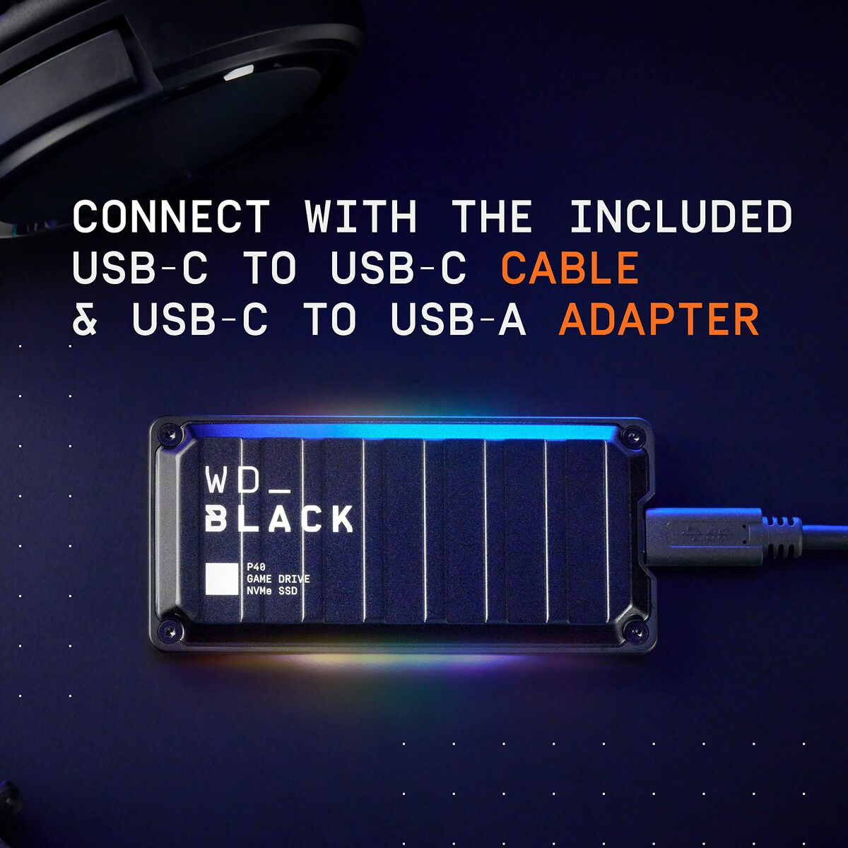 WD Black P40 Game Drive SSD 2TB
