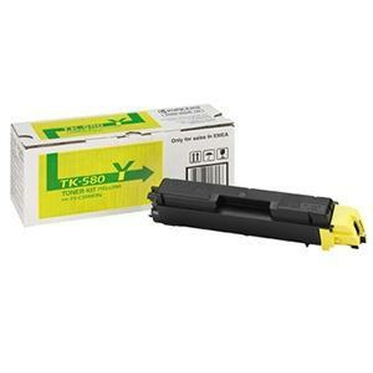 KYOCERA TK-580Y Cartouche de toner 1 piece(s) Original Jaune