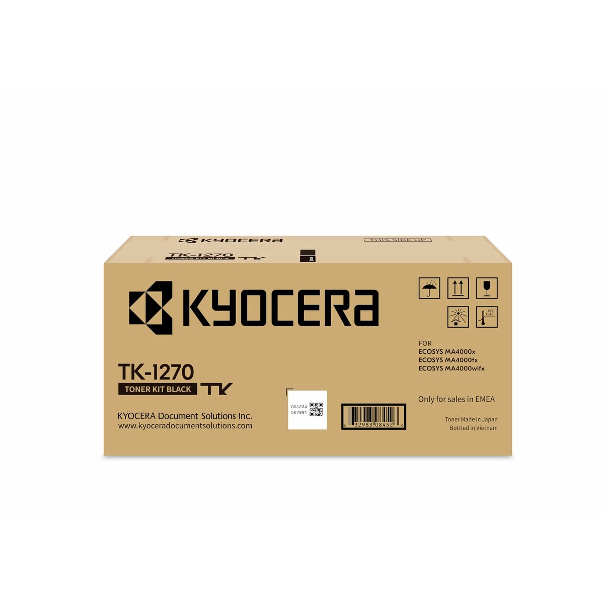 KYOCERA TK-1270 Cartouche de toner 1 piece(s) Original Noir