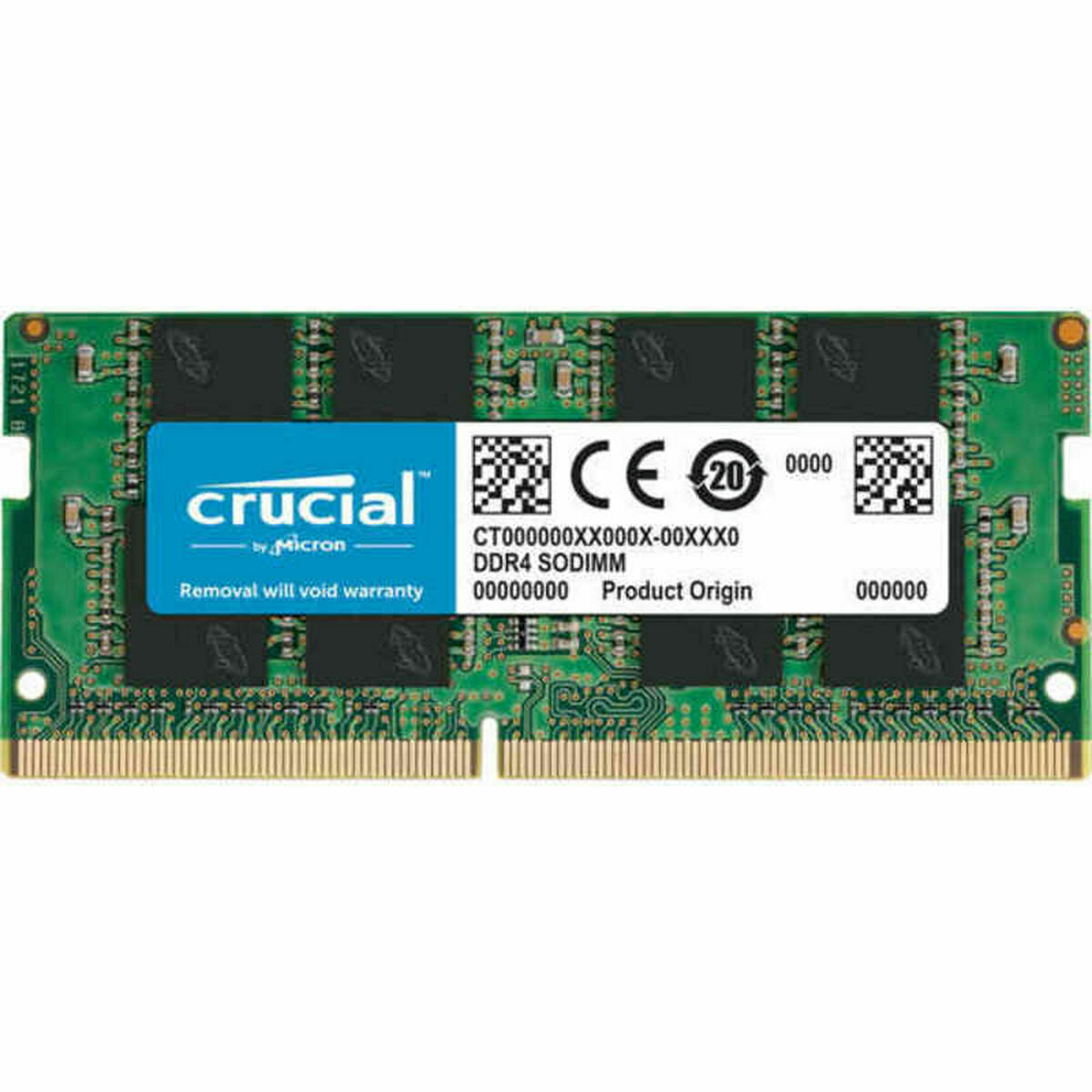 Crucial CT16G4SFRA32A module de mémoire 16 GB 1 x 16 GB DDR4 3200 MHz