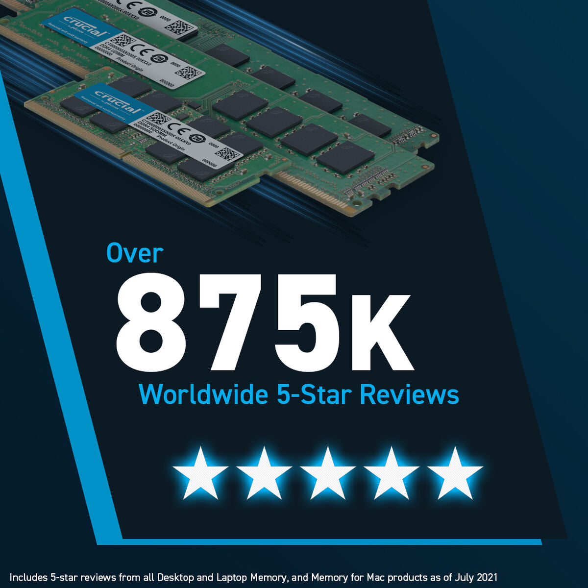 Crucial CT2K16G48C40U5 - 32 Go - 2 x 16 Go - DDR5 - 4800 MHz - 288-pin DIMM