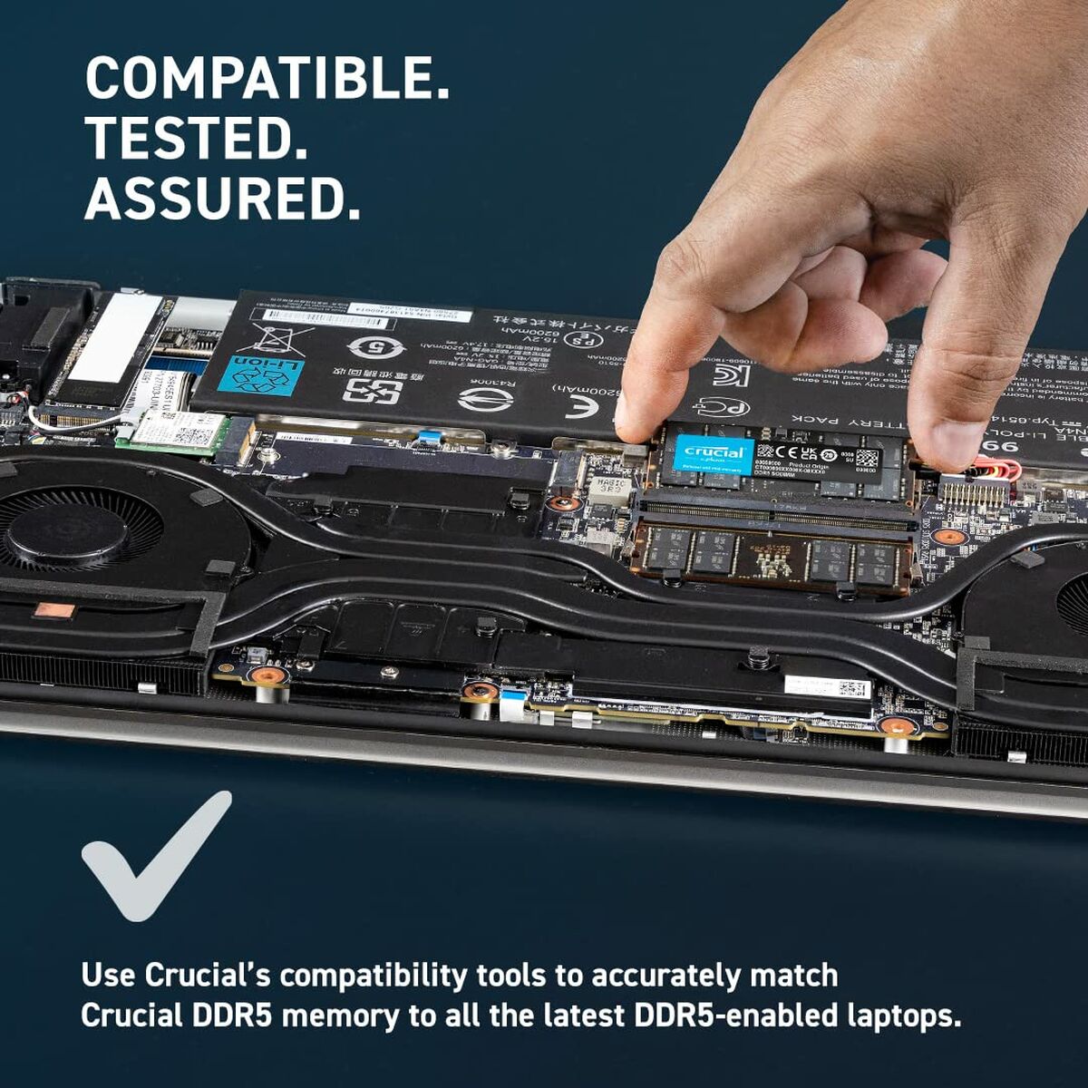 Module de mémoire Crucial CT2K32G56C46S5 64 Go 2 x 32 Go DDR5