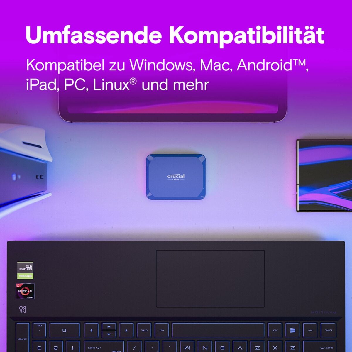 Crucial X10 2TB Portable SSD