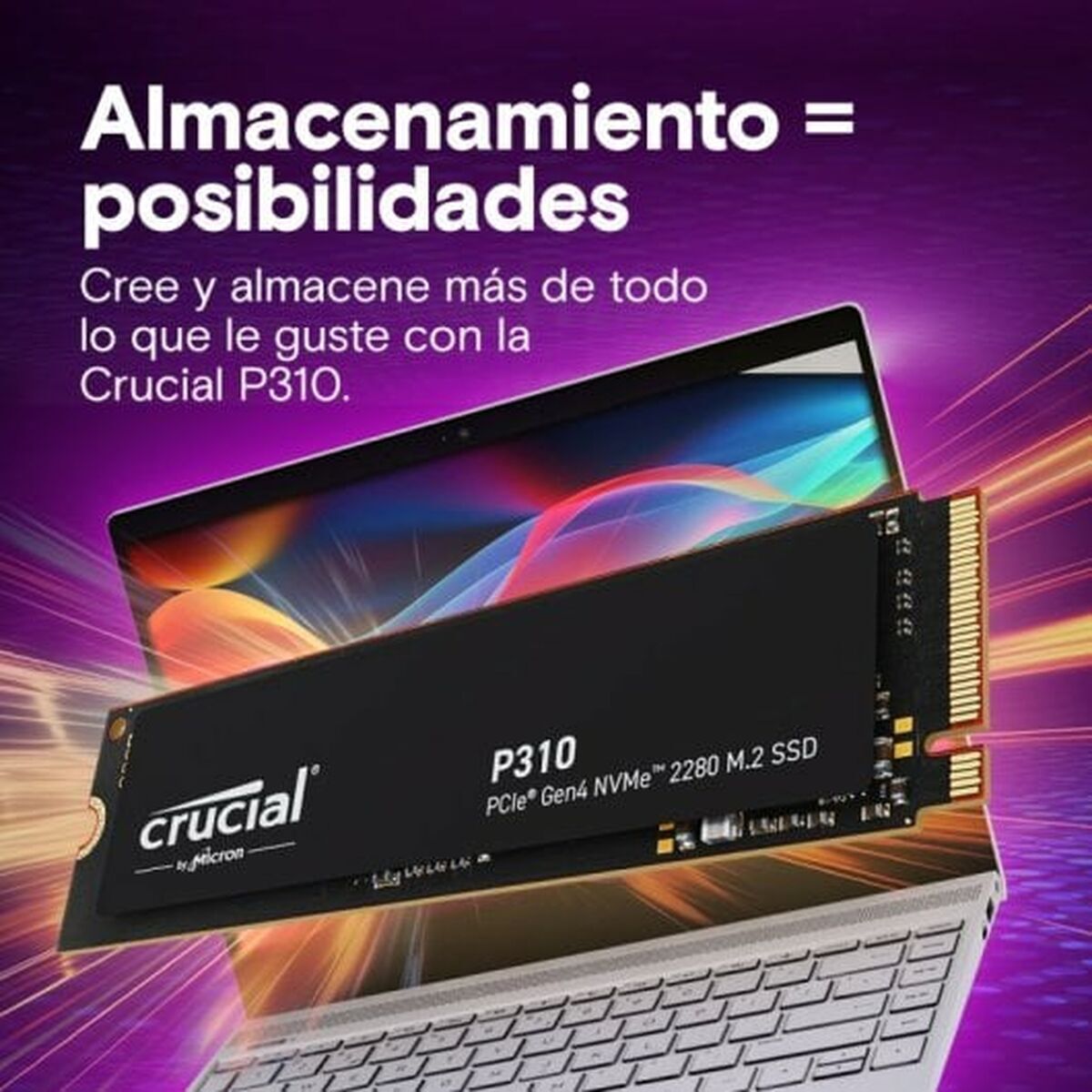 Crucial P310 1 To M.2 PCI Express 4.0 NVMe