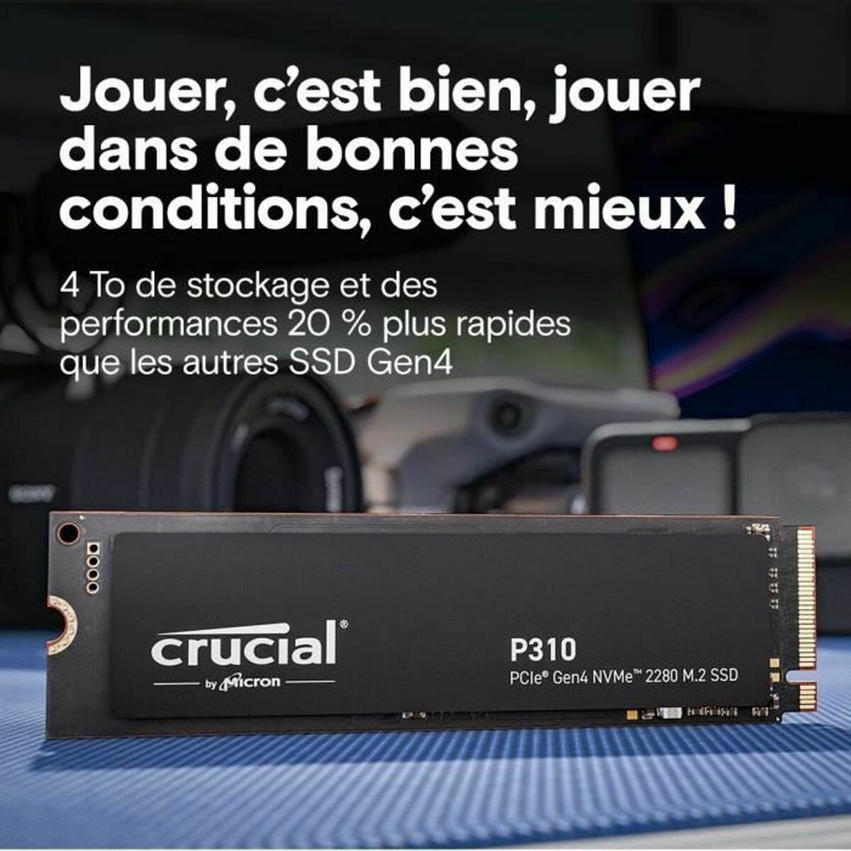 Crucial P310 4 To M.2 PCI Express 4.0 NVMe