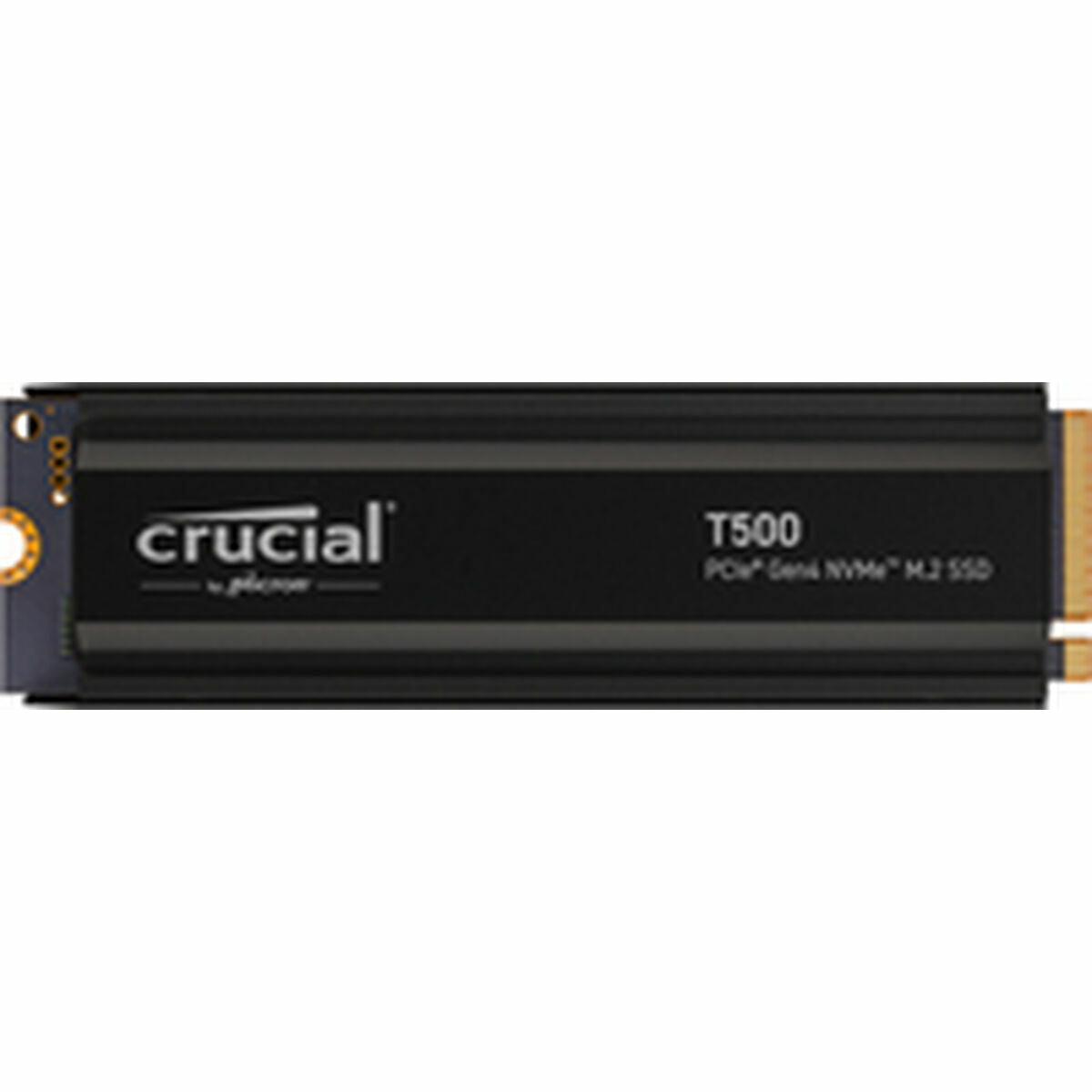 Crucial T500 4TB NVMe M.2 SSD w heatsink