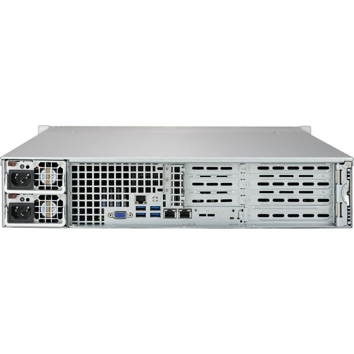 Black 2U SC825TQC SAS3 WIO Chassis
