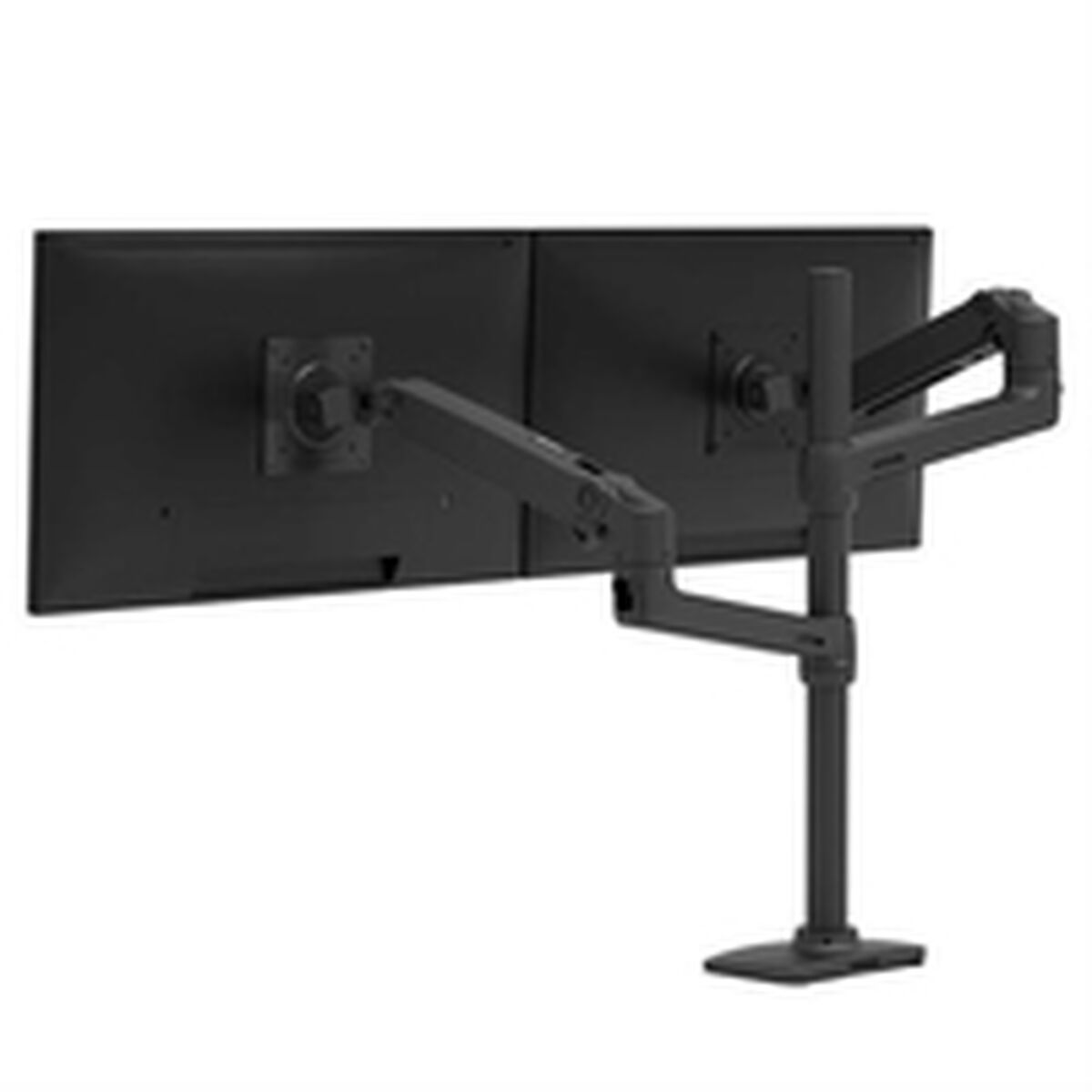 LX Dual Stacking Arm Tall Pole Black