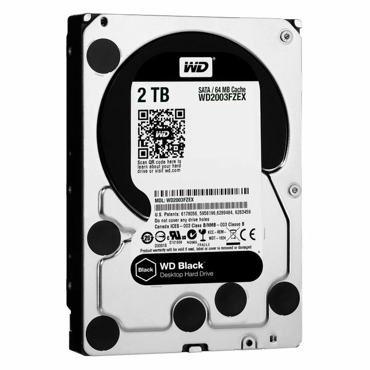 DD 3.5" SATA III WESTERN DIGITAL WD Black - 2To