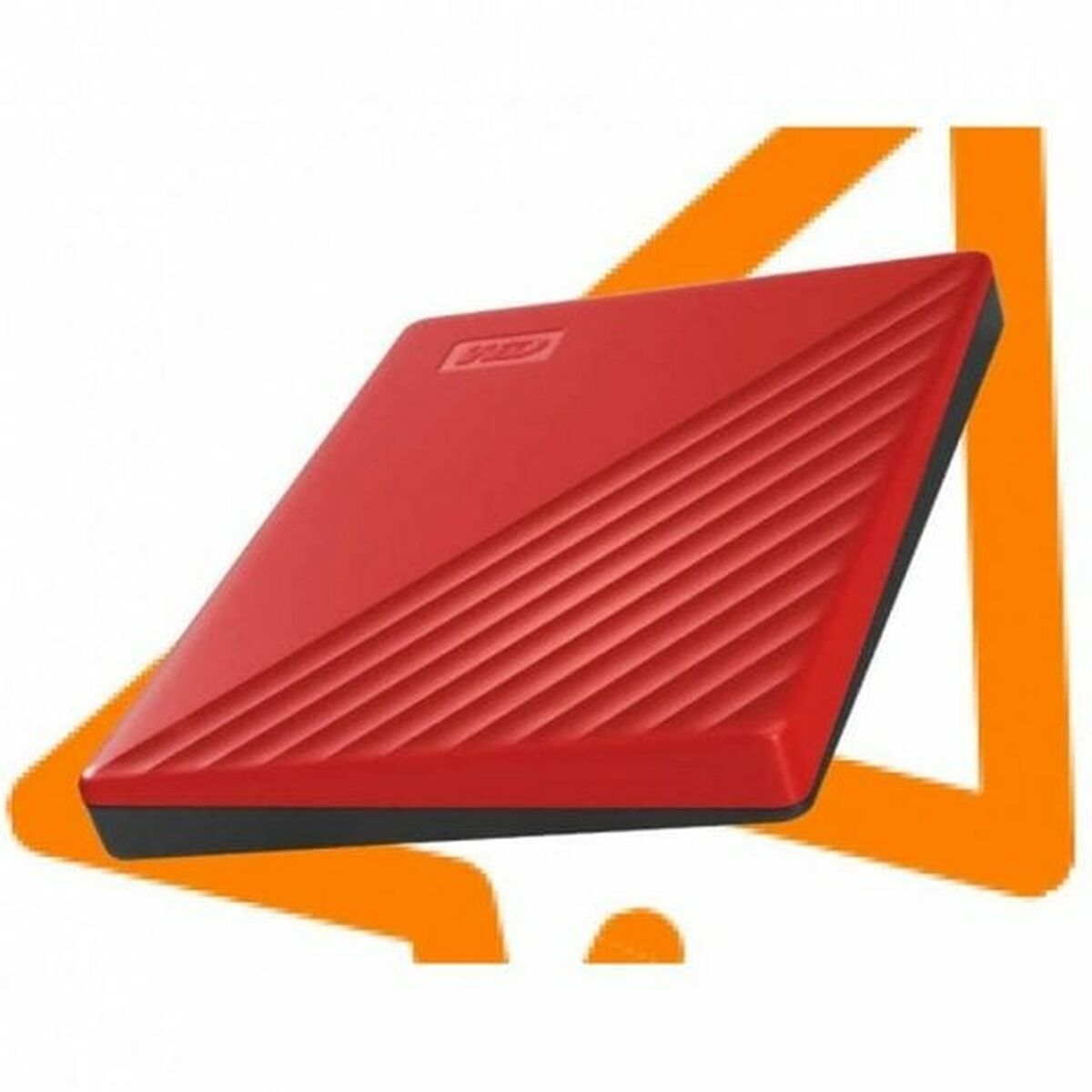 WD My Passport 2To portable HDD USB3.0 USB2.0 compatible Red Retail