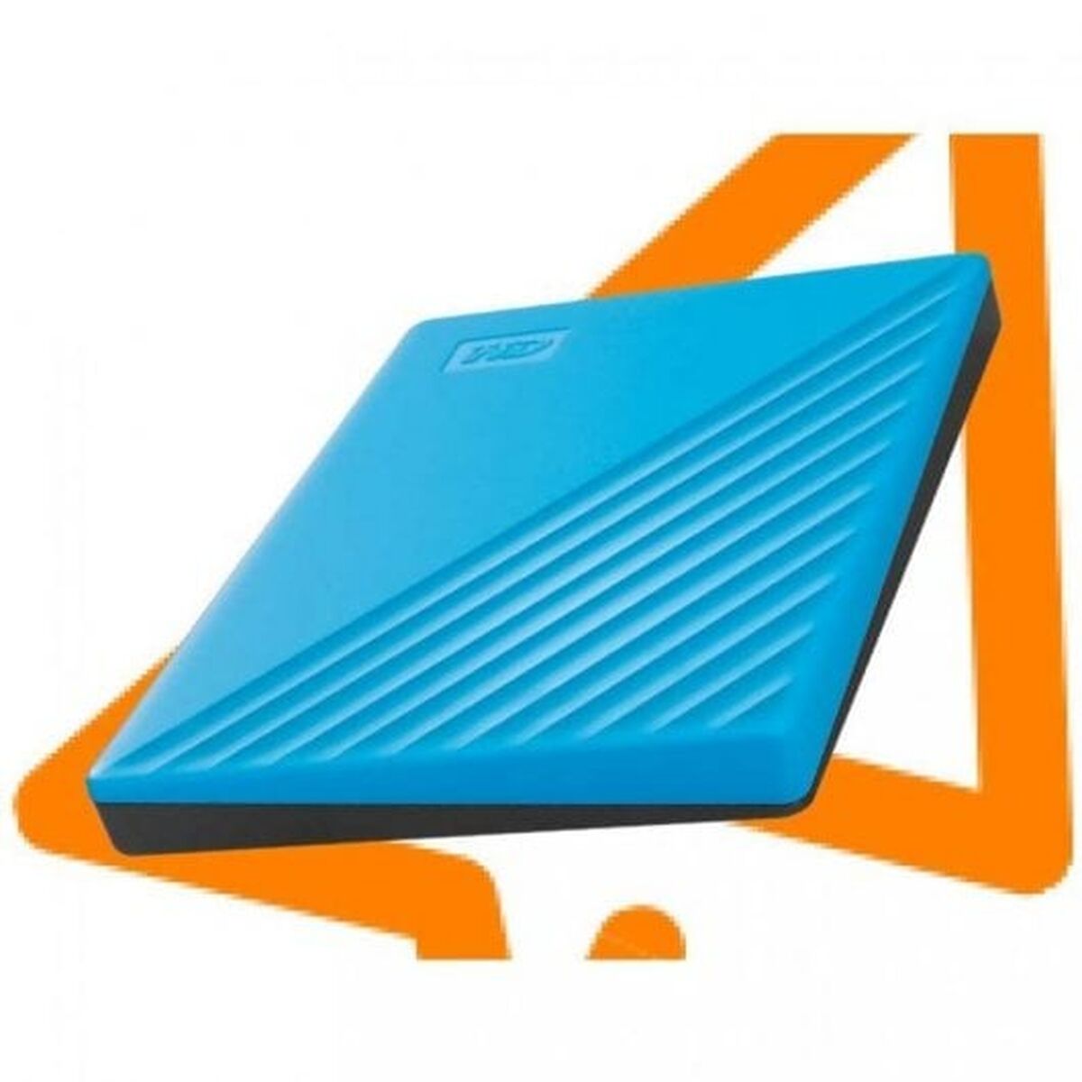 WD My Passport 4To portable HDD USB3.0 USB2.0 compatible Blue Retail