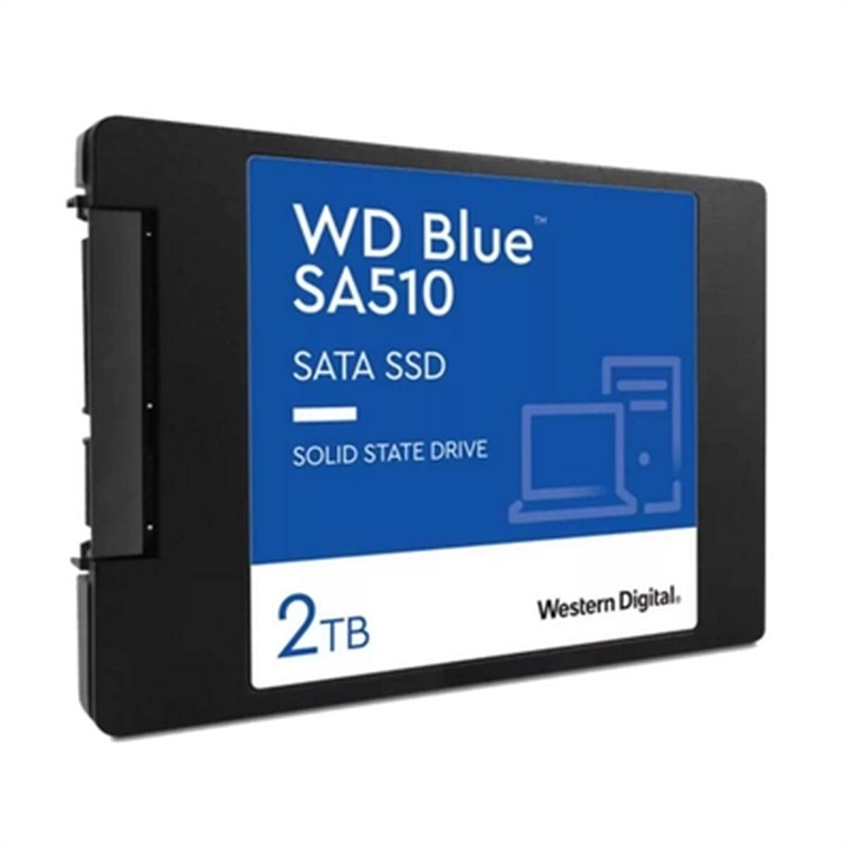 WD Blue SA510 SSD 2To SATA III 6Gb/s cased 2.5p 7mm internal single-packed POWERED BY SANDISK