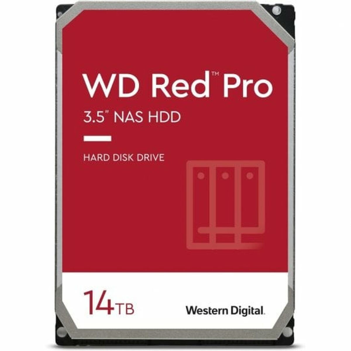 WD Red Pro 14To 6Gb/s SATA 512Mo Cache Internal 3.5p HDD