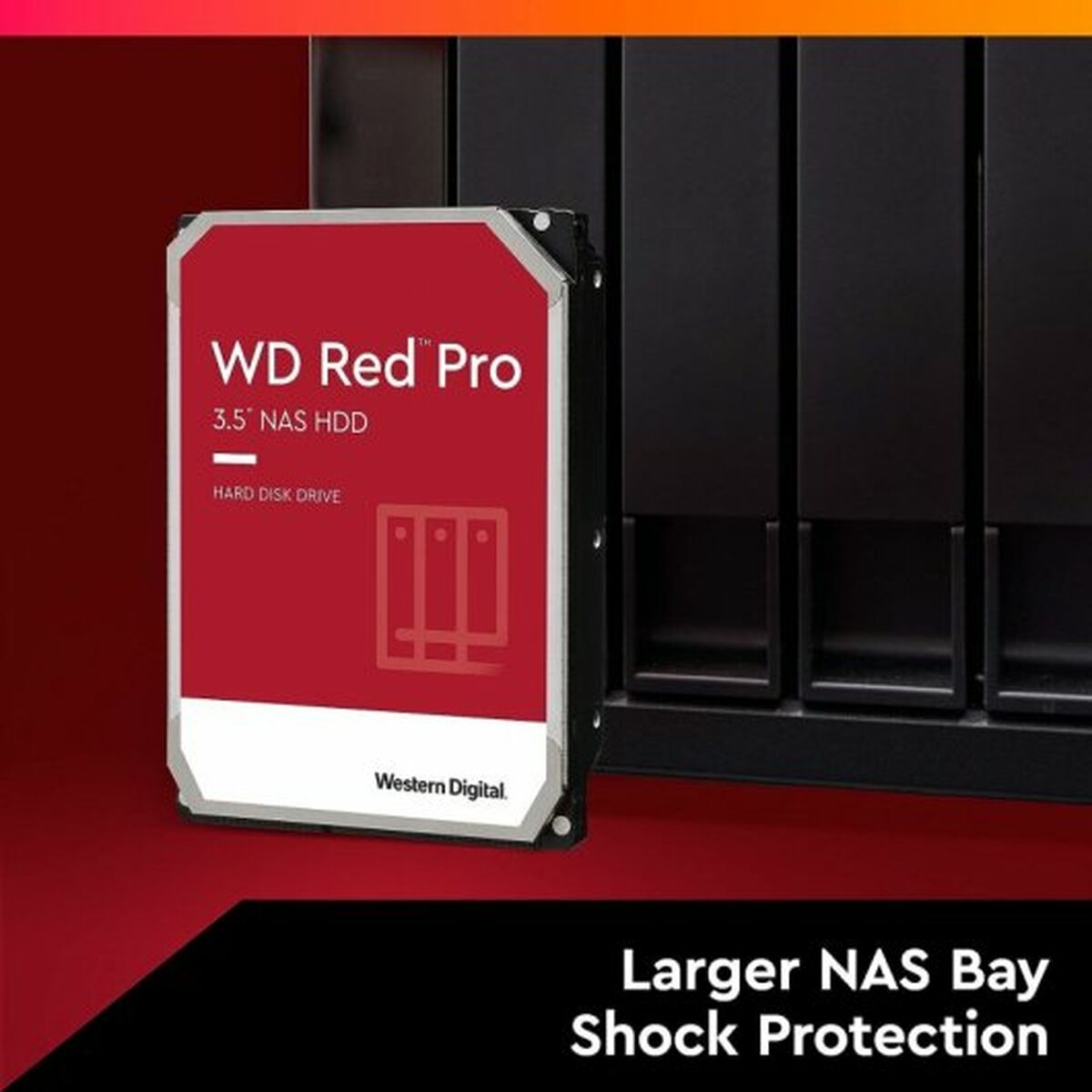 WD Red Pro 14To 6Gb/s SATA 512Mo Cache Internal 3.5p HDD