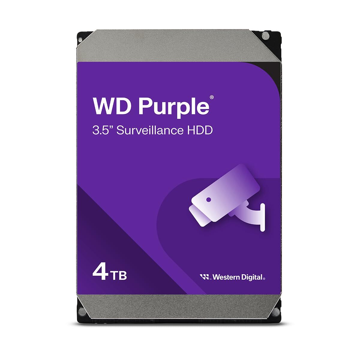 WD Purple 4To SATA HDD 3.5p internal 128Mo Cache