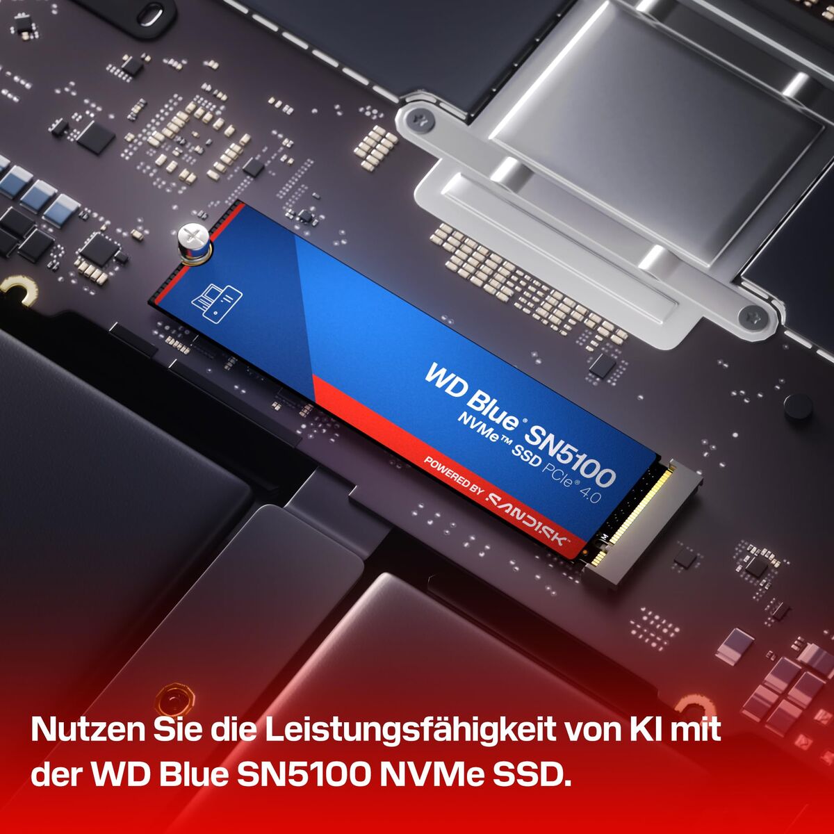 WD Disque SSD Blue SN5100 NVMe 1To POWERED BY SANDISK