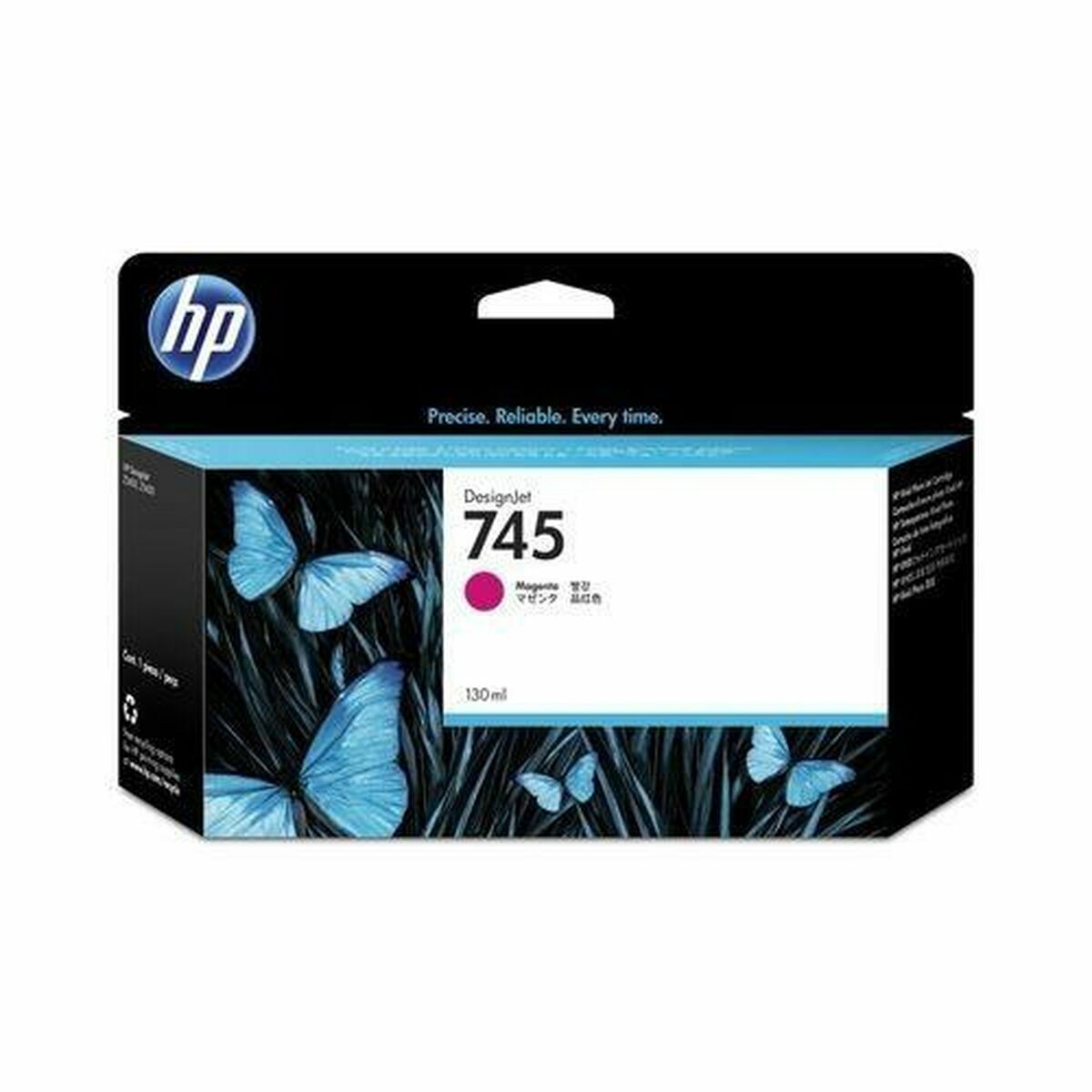 HP 745 original Ink cartridge F9J95A Magenta 130 ml