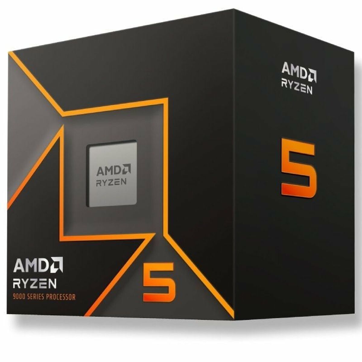 AMD Ryzen 5 9600 5.2GHz AM5 6C/12T 65W 38Mo Processor with Wraith Stealth Cooler Box