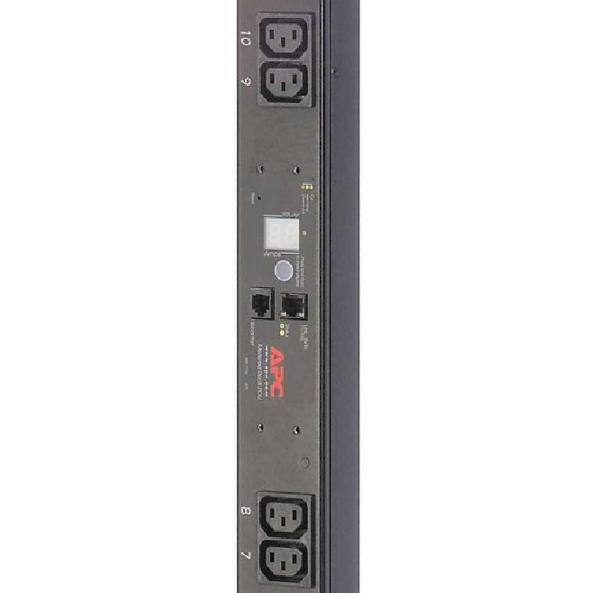 APC Metered Rack PDU AP7850B Rack AC 230V input IEC 60320 C14 output connectors 16 power IEC 60320 C13 0U 3m cord