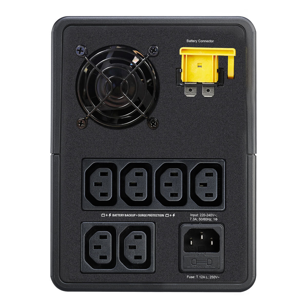APC Easy UPS BVX Series BVX1600LI UPS AC 220-240V 900Watt 1600VA 7Ah output connectors 6