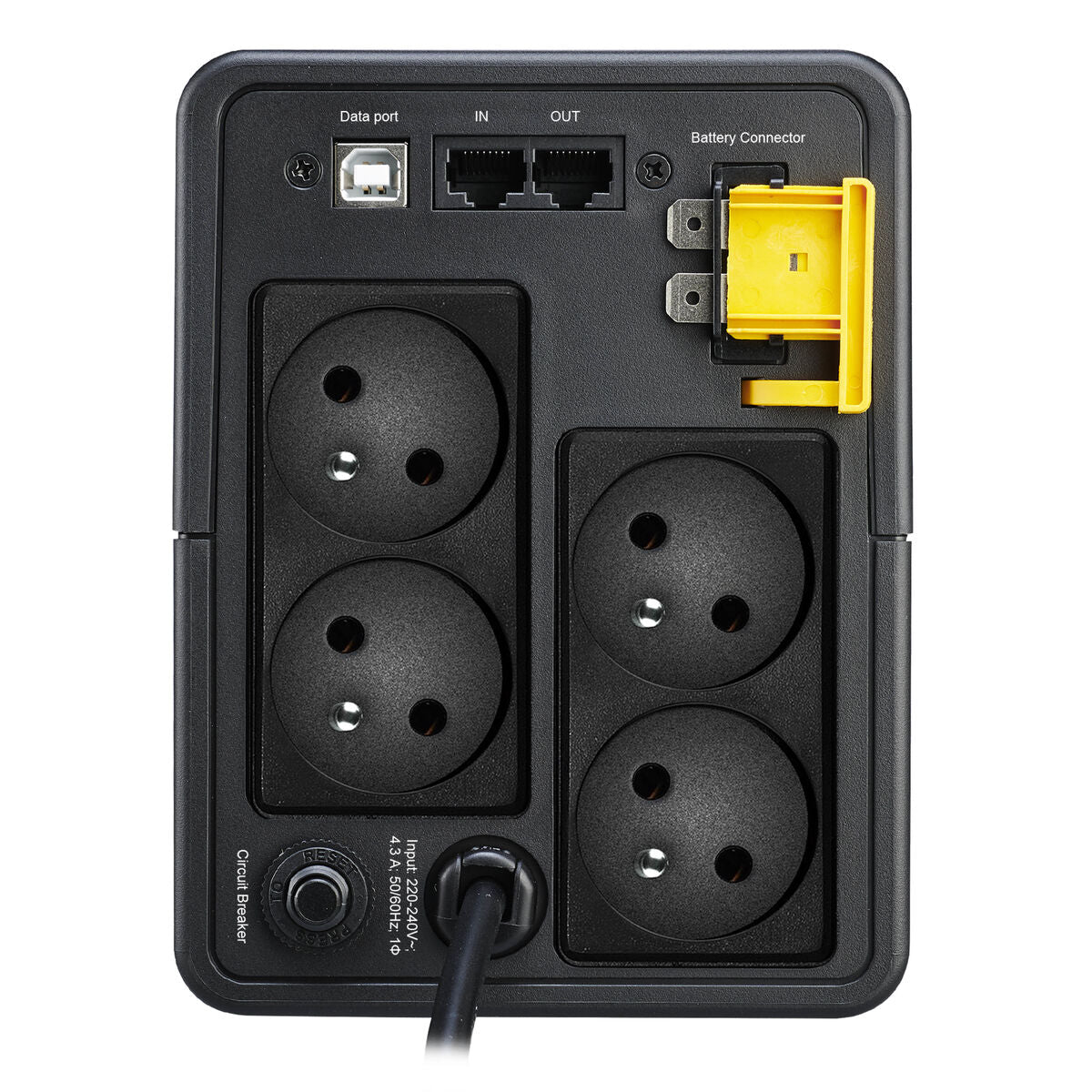 APC Back-UPS 950VA UPS AC 230V 520Watt 950VA USB output connectors 4 Black