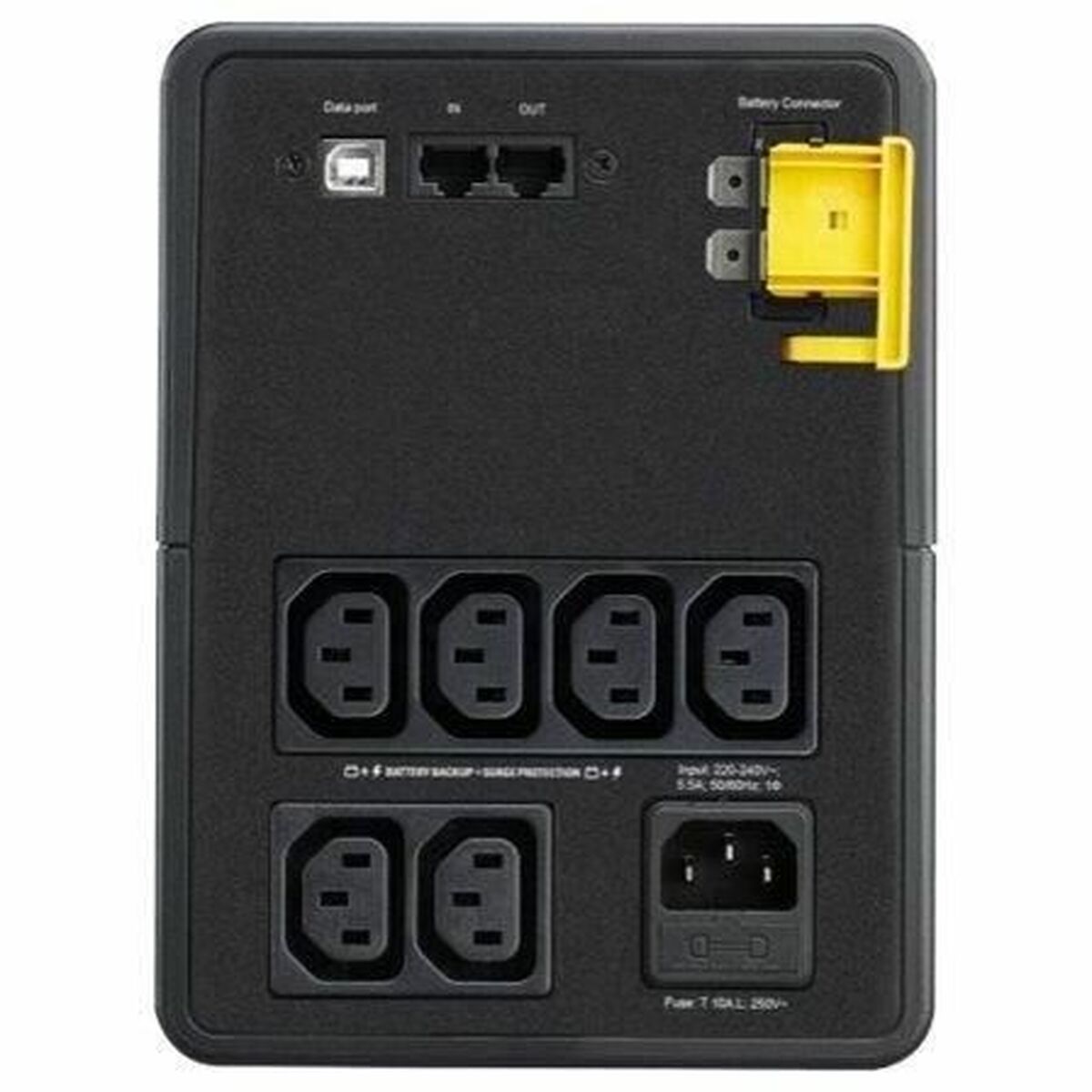 APC Back-UPS BX Series BX1600MI-FR UPS AC 230V 900Watt 1600VA output connectors 4 France Black