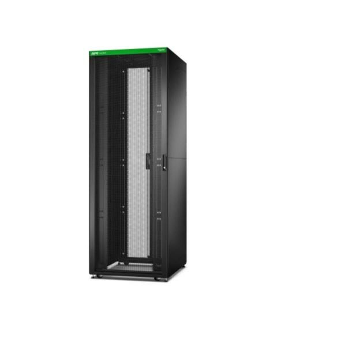 APC Easy Rack 48Ux800x1000 Roof/Side panel/castors/feet No Bottom 4Brackets black