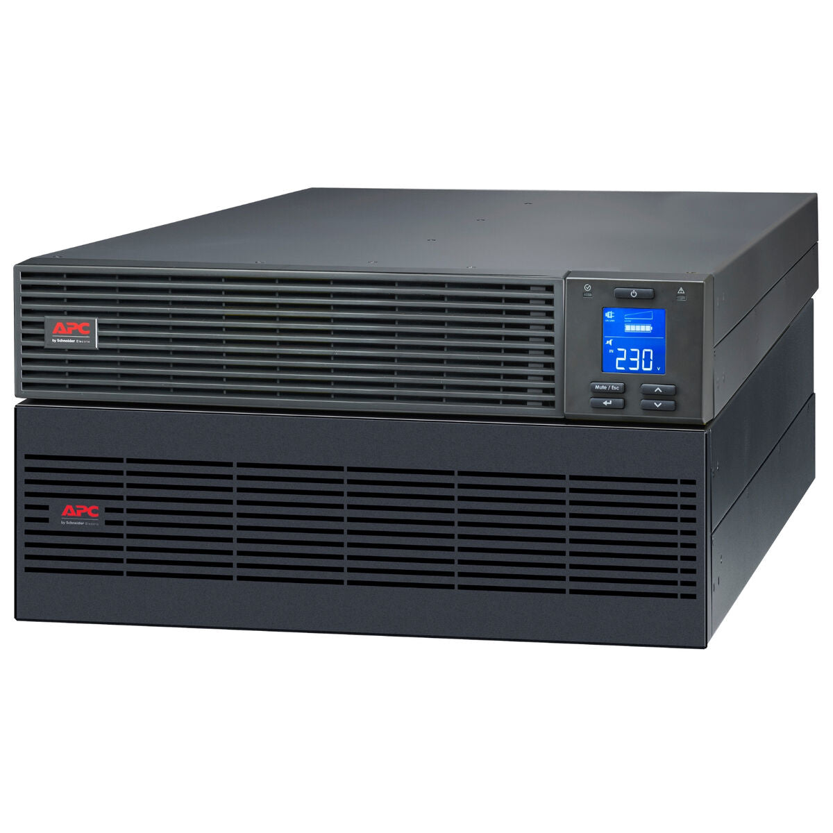 APC Easy UPS On-Line SRV UPS Rack AC 230V 5000Watt 5000VA 9Ah USB RS-232 output connectors 1 5U RAL 7010 with Rail Kit