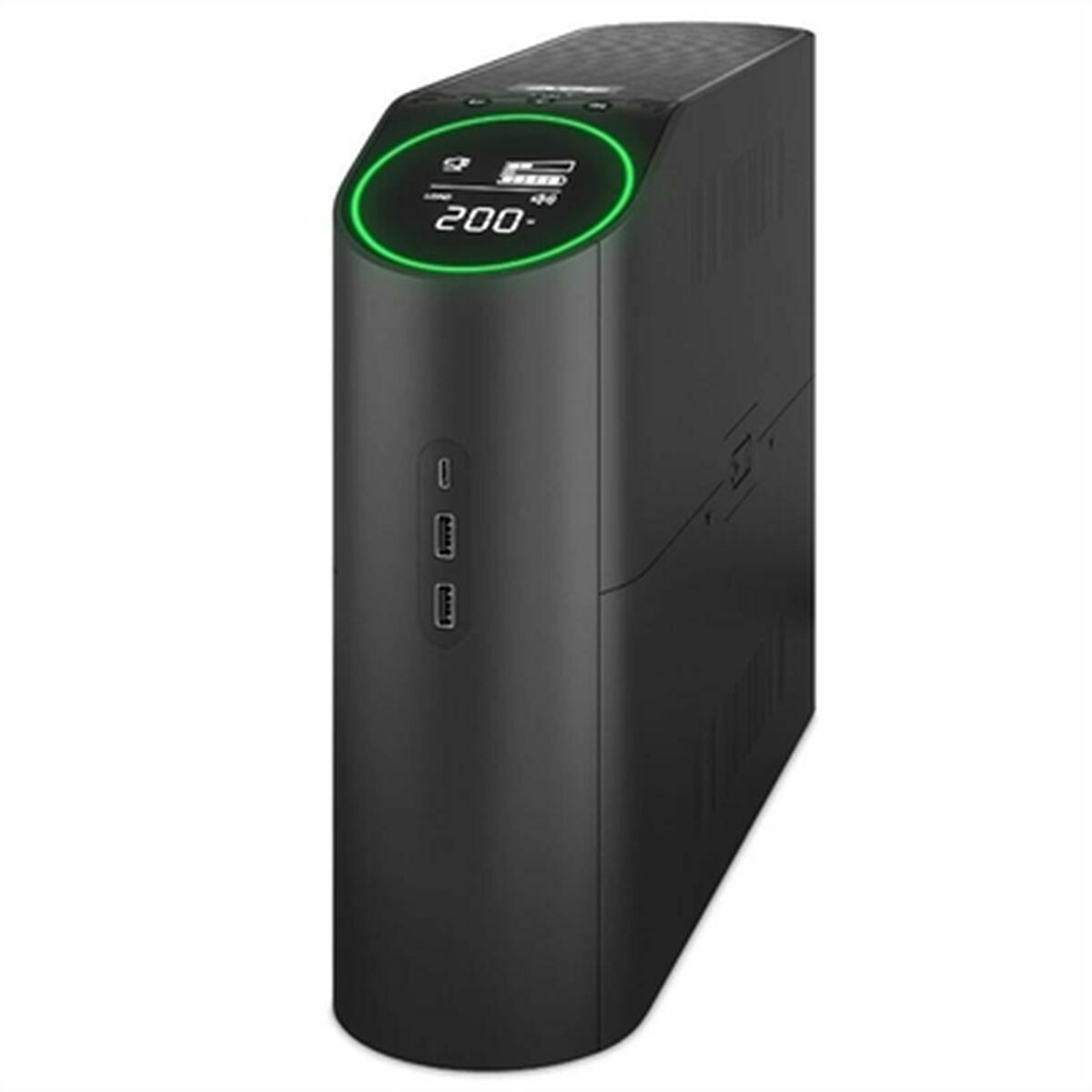 APC Back-UPS Pro UPS tower RGB lights AC 230V 1320Watt 2200VA 1-phase output connectors 6 Black midnight