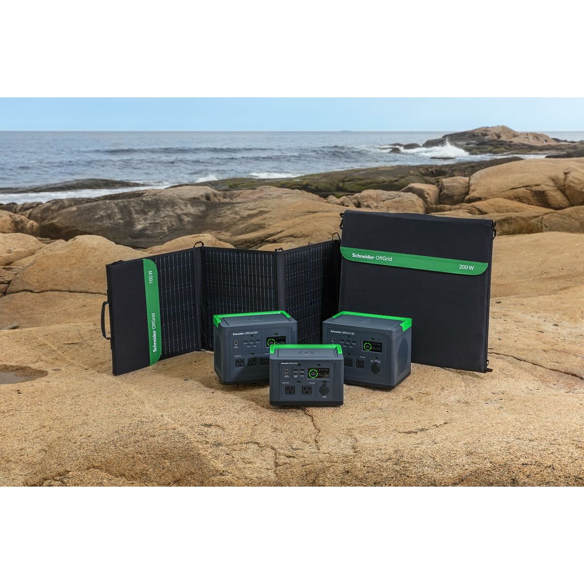 APC OffGrid PSP200 Solar panel portable 200Watt output connectors 1