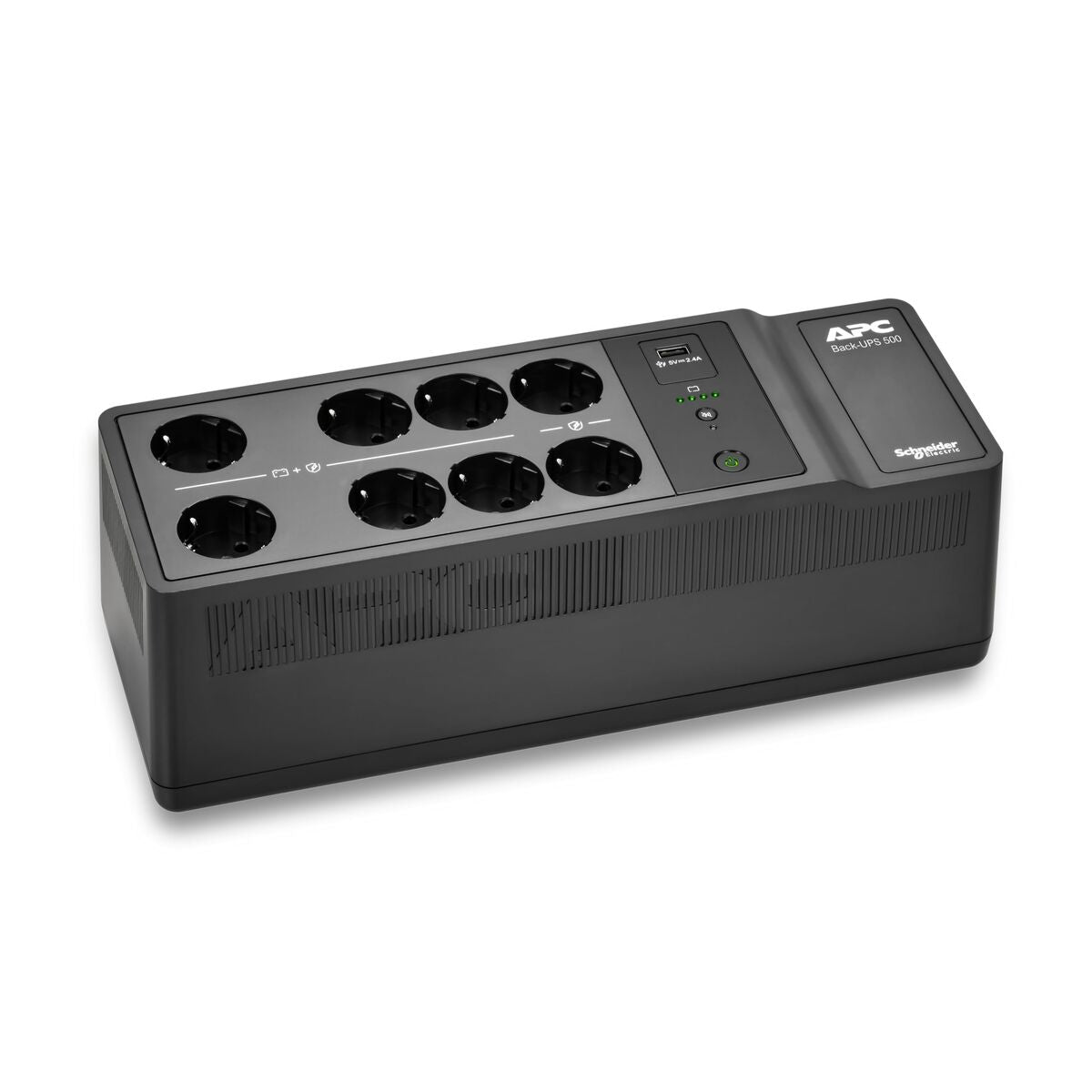 APC Back-UPS UPS wall mountable / surface mountable AC 230V 300Watt 500VA output connectors 8