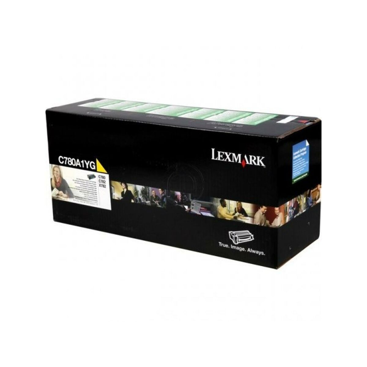 LEXMARK C782, X782e cartouche de toner jaune faible capacité 6.000 pages pack de 1 retour programme
