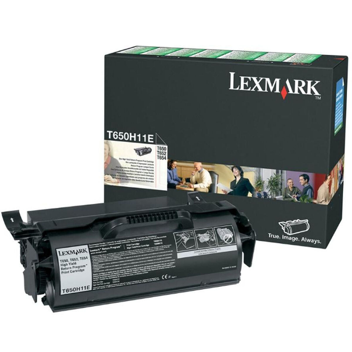 LEXMARK T65X cartouche de toner noir haute capacité 25.000 pages pack de 1 retour programme