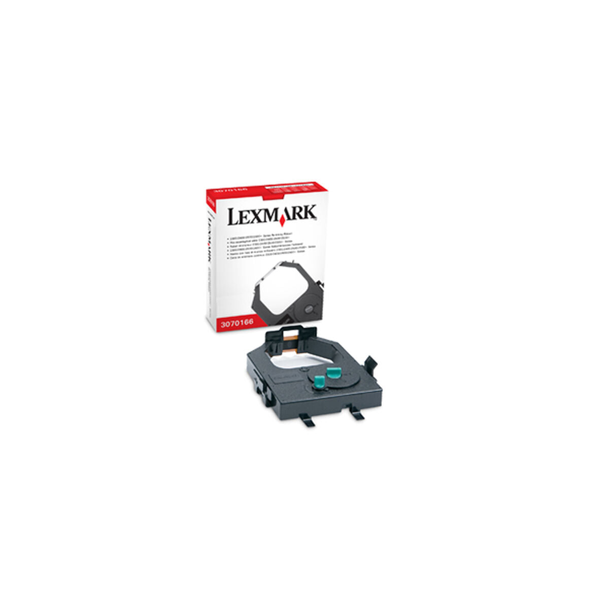 LEXMARK 25XX+, 25xx, 24xx, 23xx ruban noir 4 million characters pack de 1